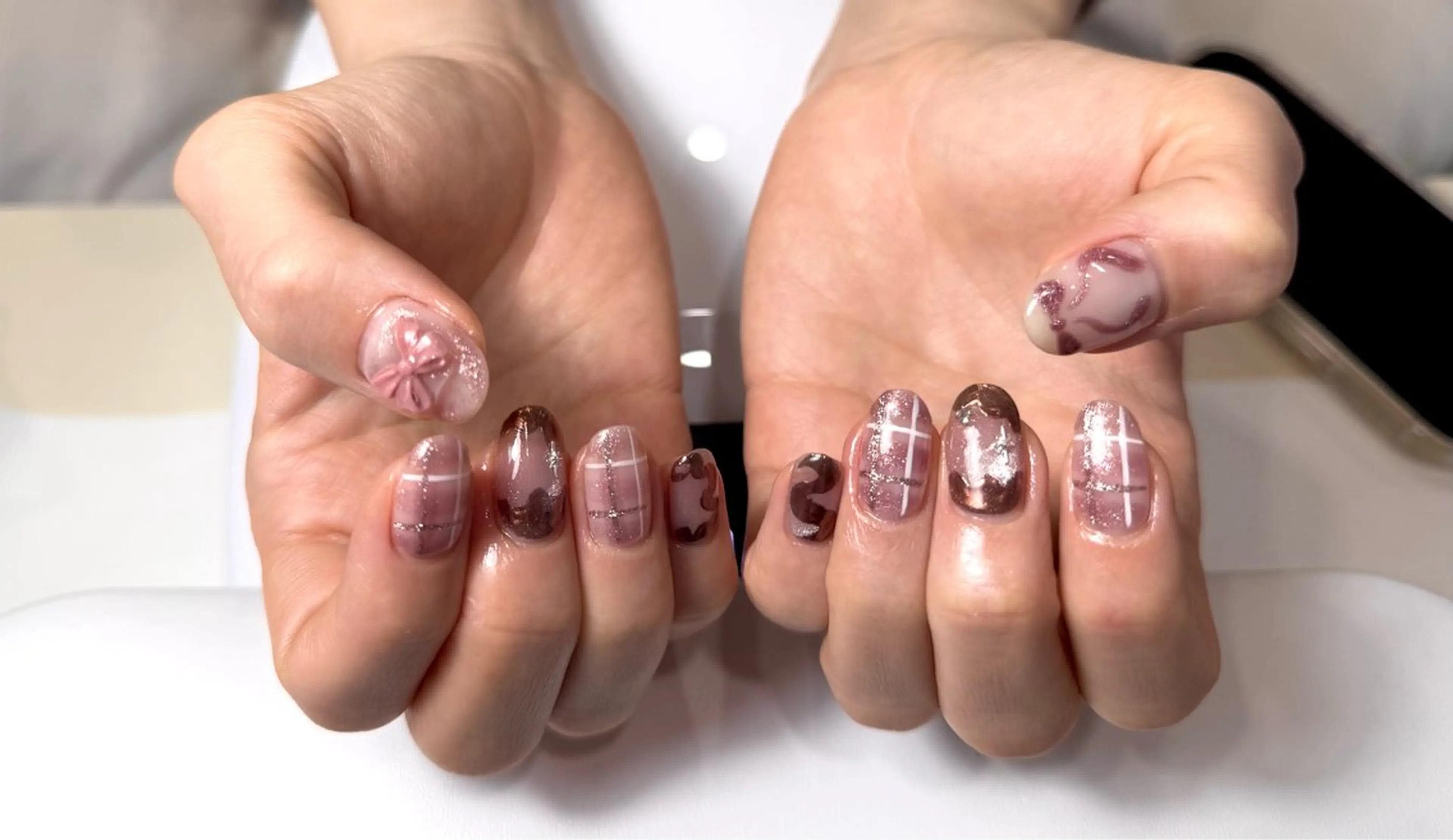 ネイル ハンドネイル ハンドケア チャ ミーのネイルデザイン