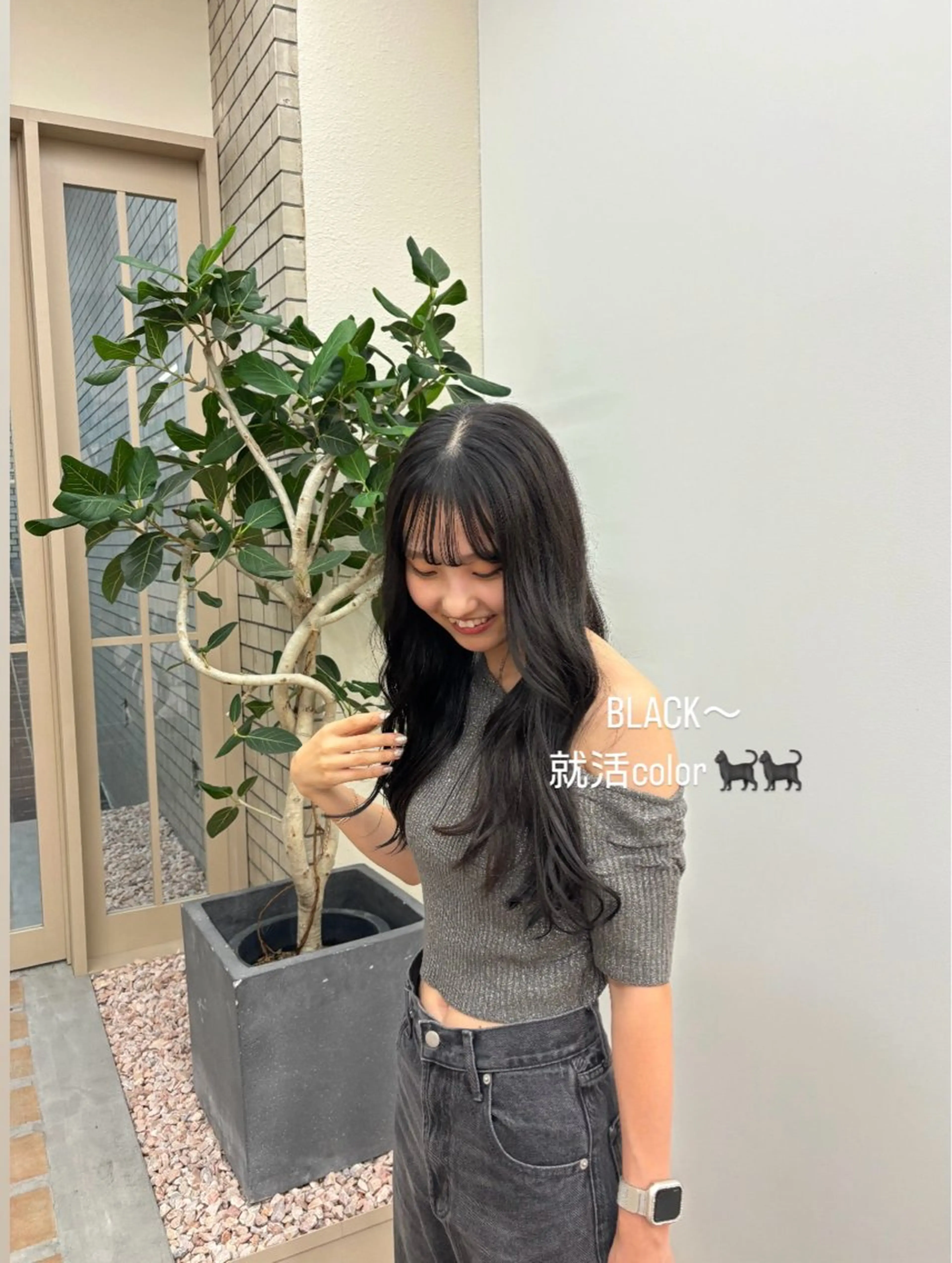 ロング カラー 透明感カラー りお /カラーモデルのヘアスタイル