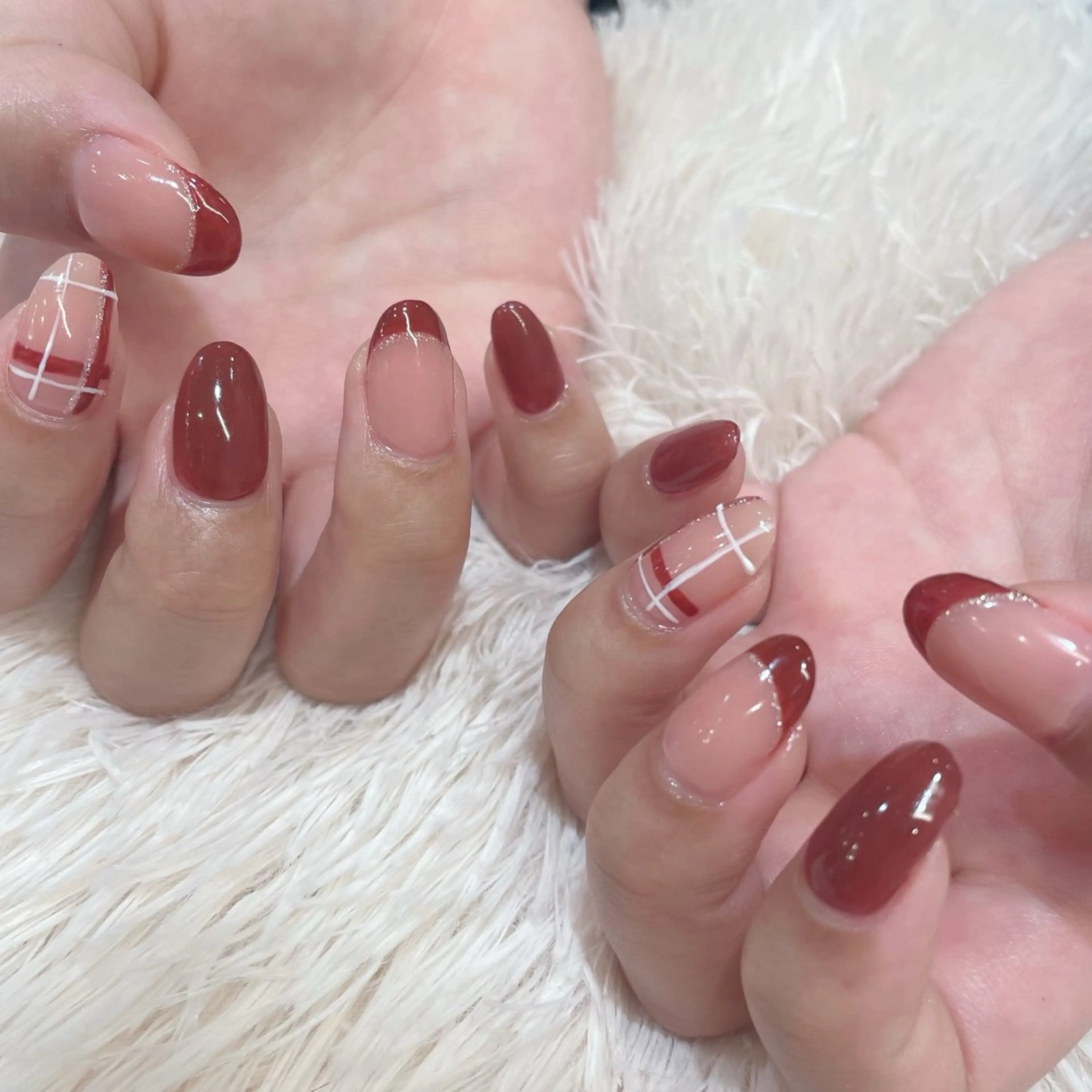 ネイル フレンチネイル CITRON🍊 HARUKAのネイルデザイン