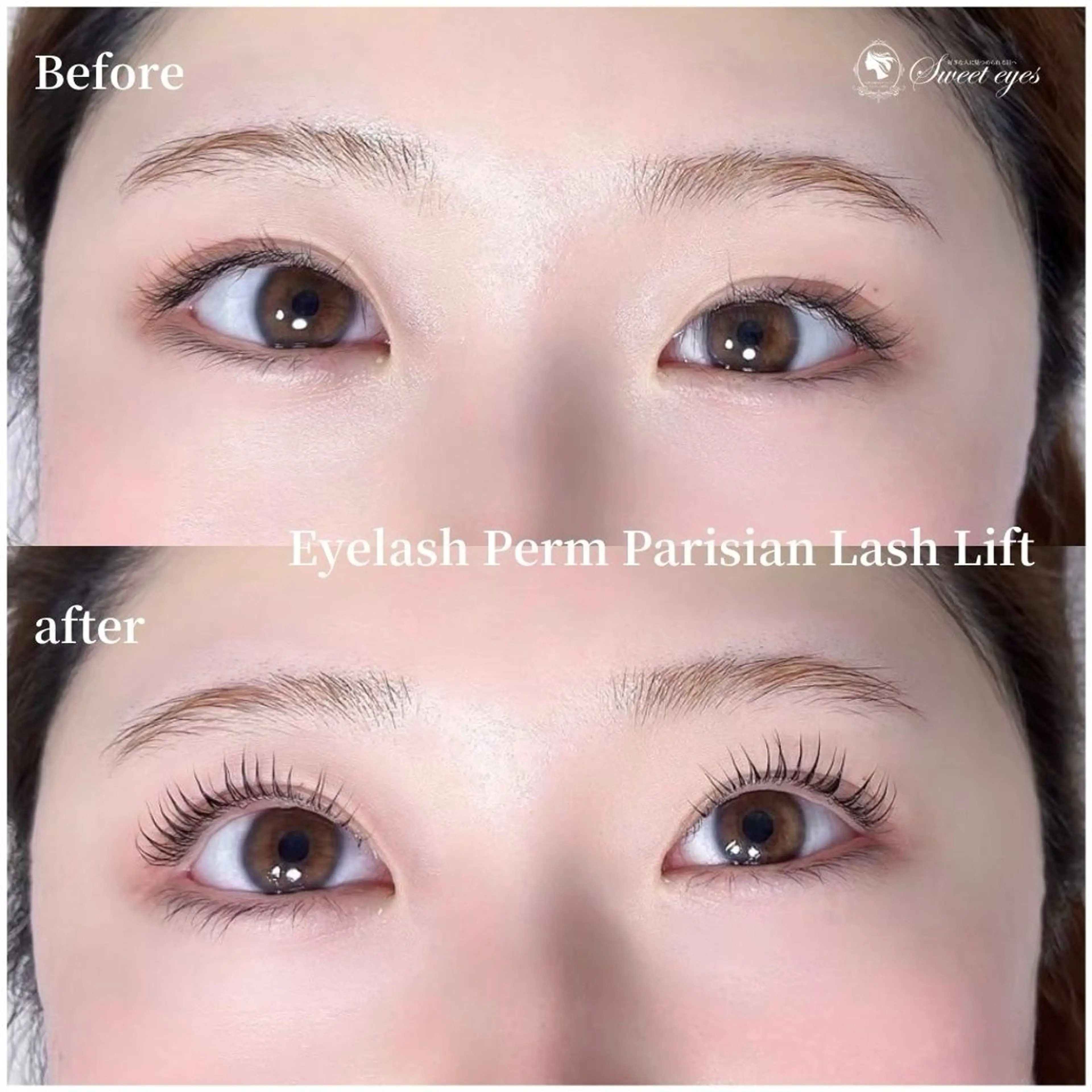 マツエク・マツパ パリジェンヌラッシュリフト Sweeteyes 金山店のマツエク・マツパデザイン