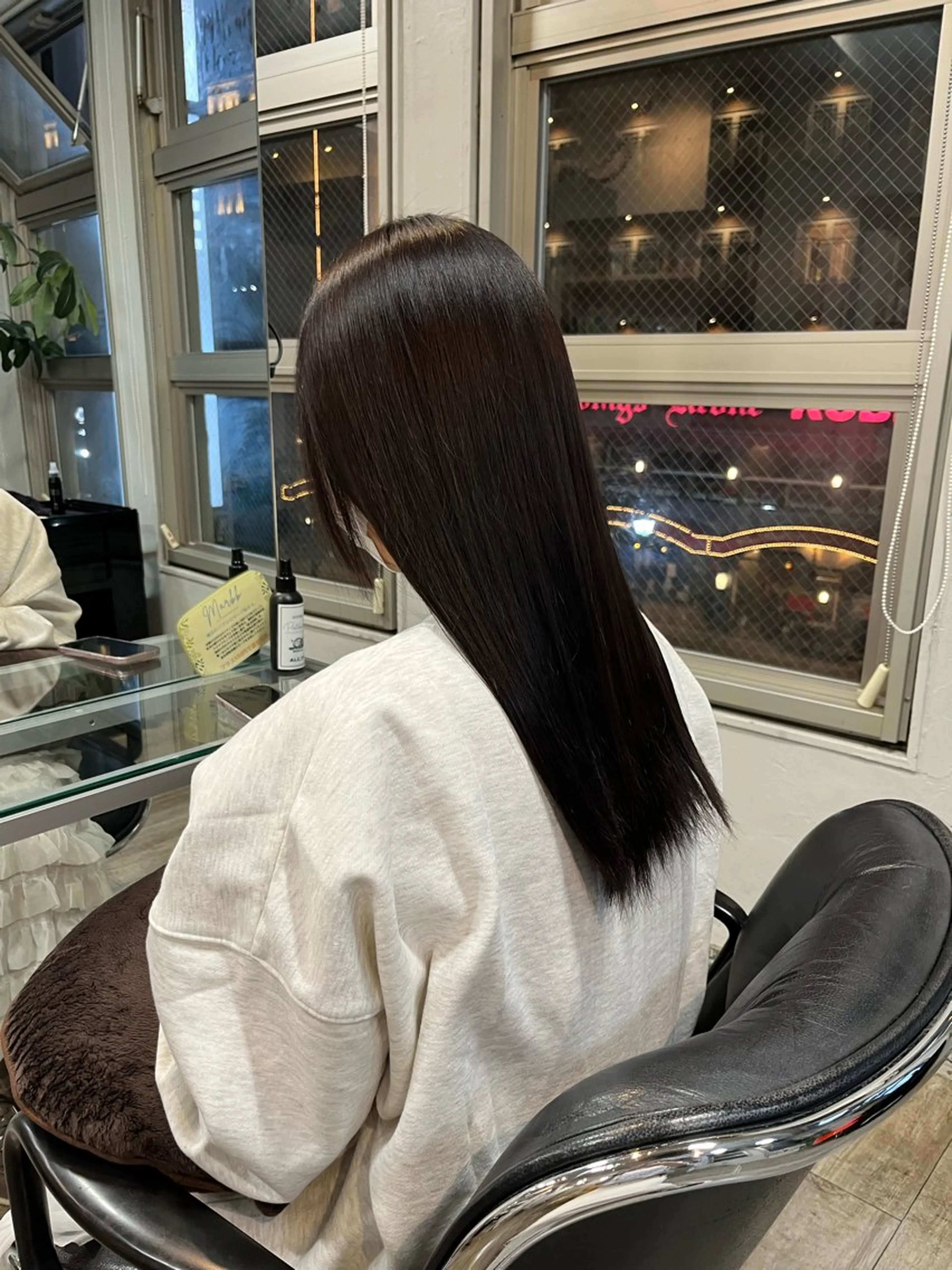 パーマ 縮毛矯正 アンドウ アカリのヘアスタイル