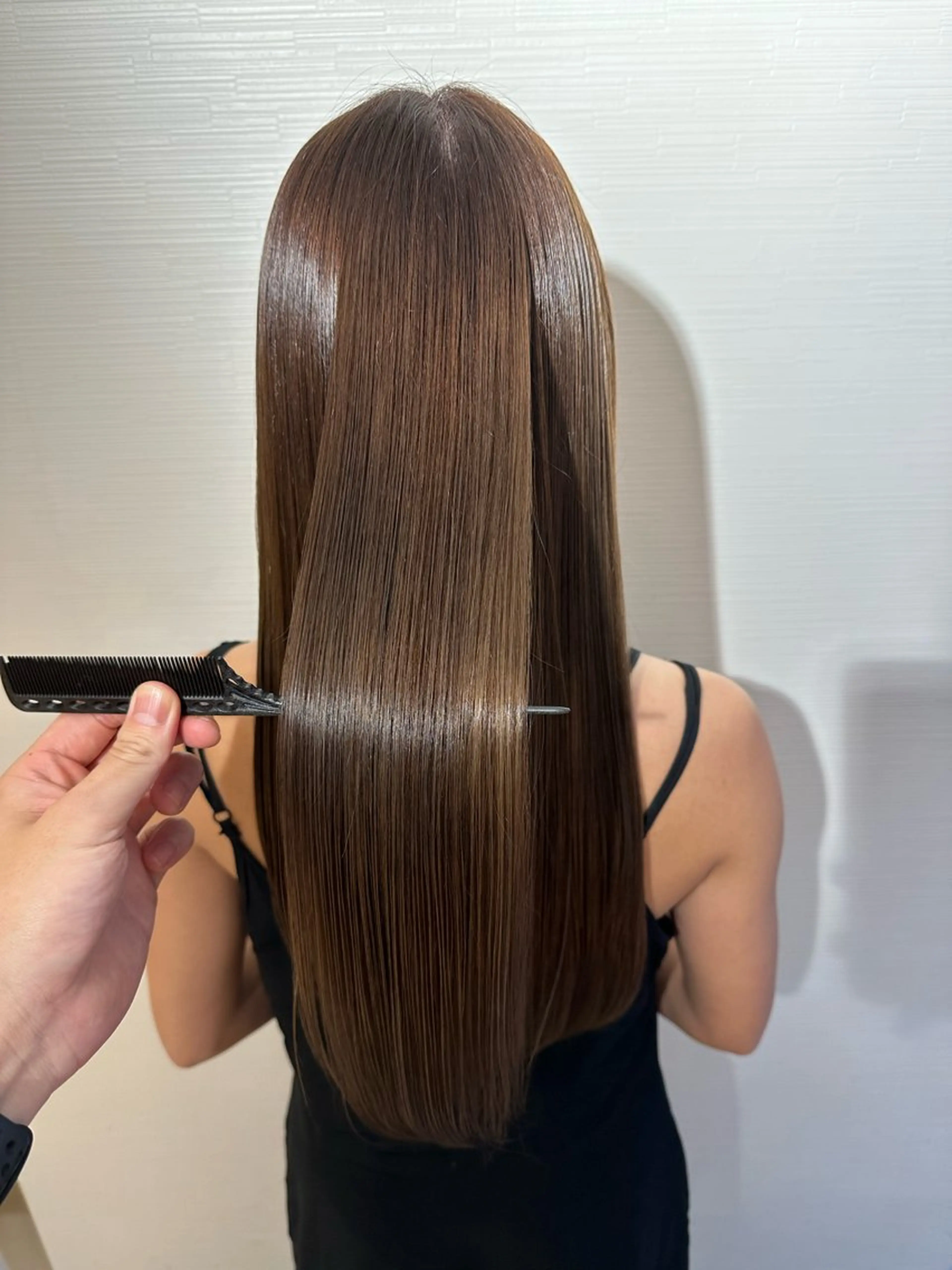 ロング カラー 髪質改善 トリートメント 🌈ハイトーン髪質改 善🌈polon🌟のヘアスタイル