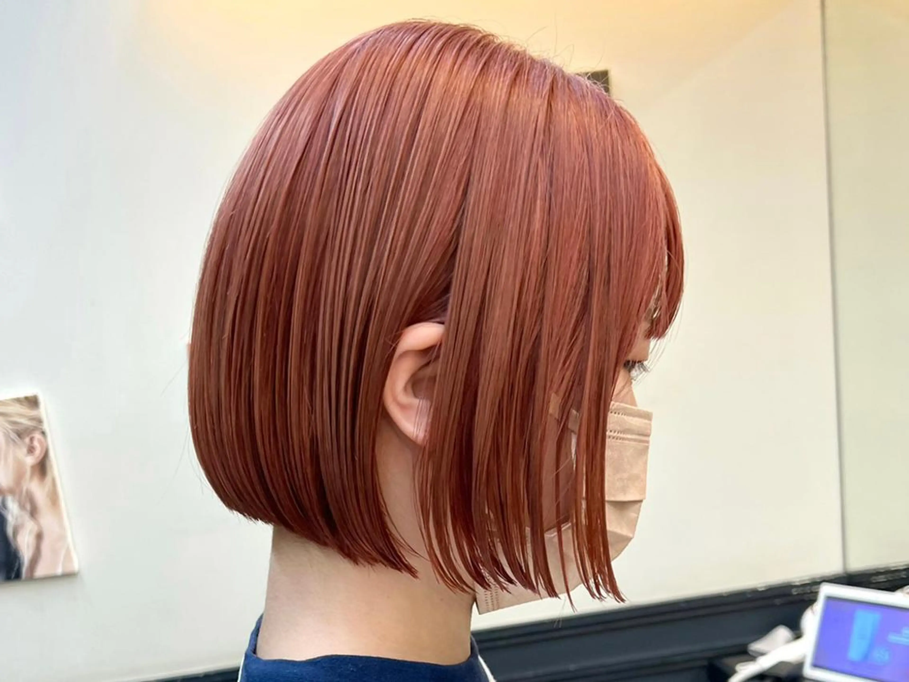 ショート カラー 退色まで透明感ある ダブルカラー/リクのヘアスタイル