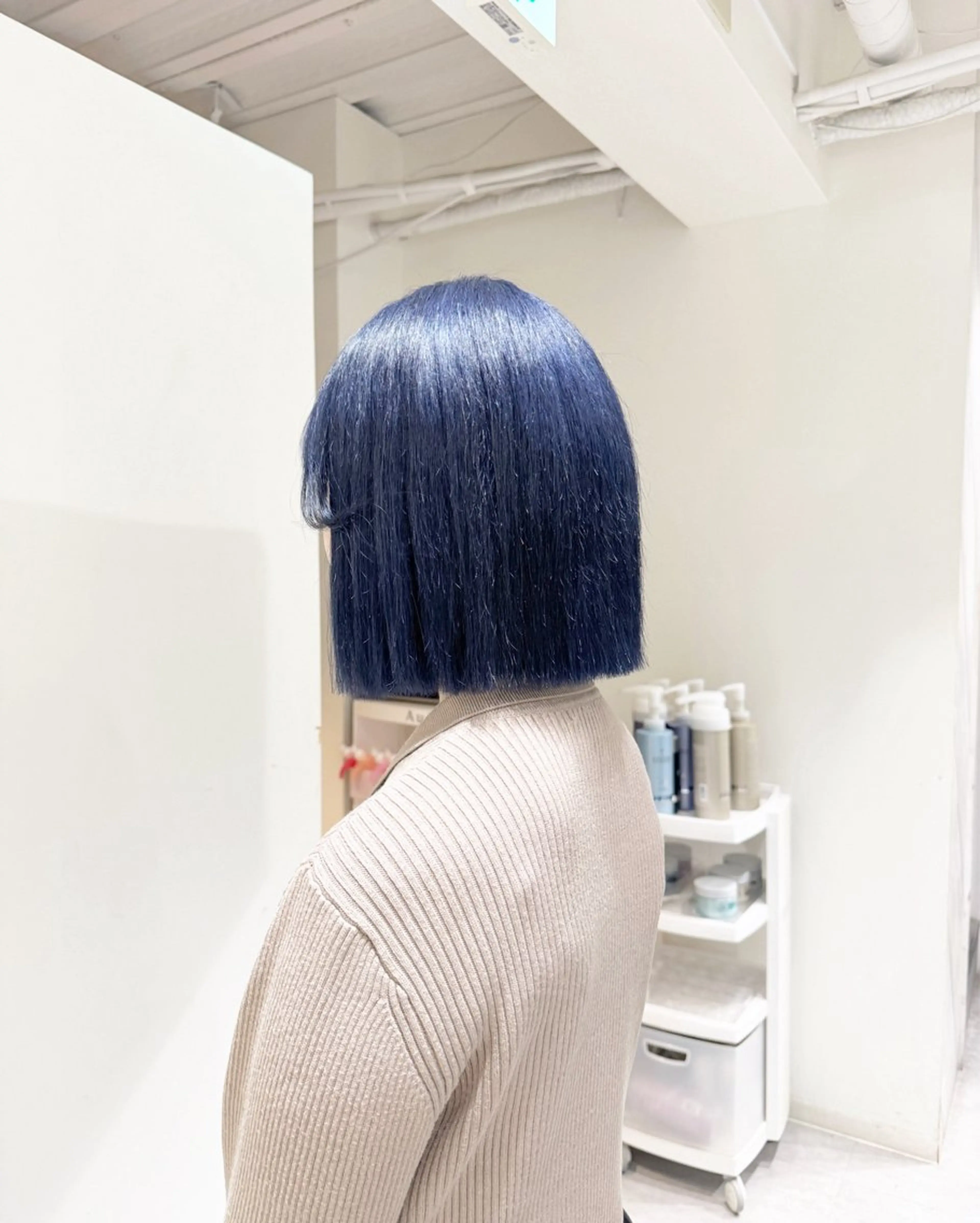 ショート ヘアカラー トリートメント fuka/梅田/ ミルクティーベージュのヘアスタイル