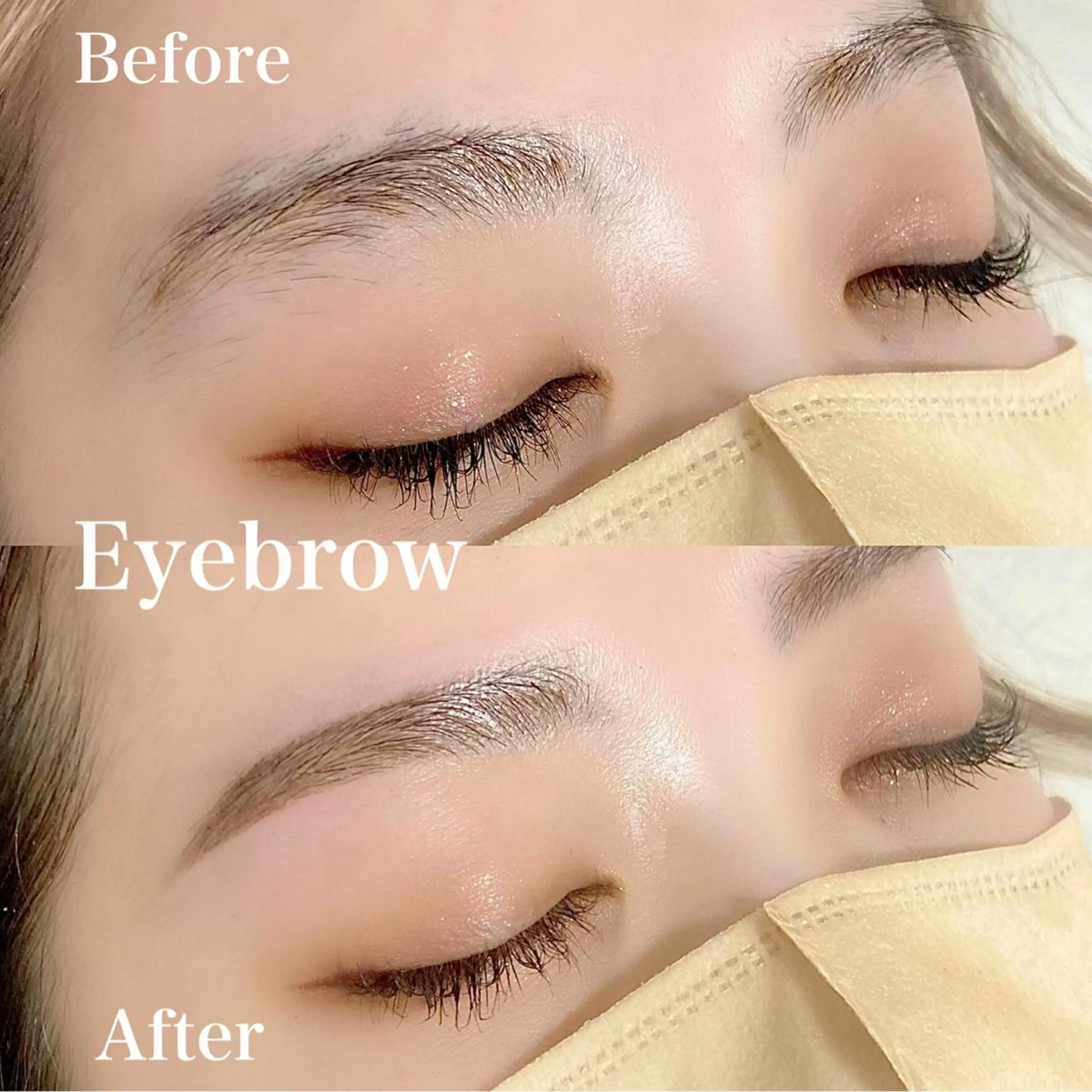 アイブロウ ハリウッドブロウリフト 眉毛ワックス脱毛 Three スリーの眉毛・アイブロウイメージ