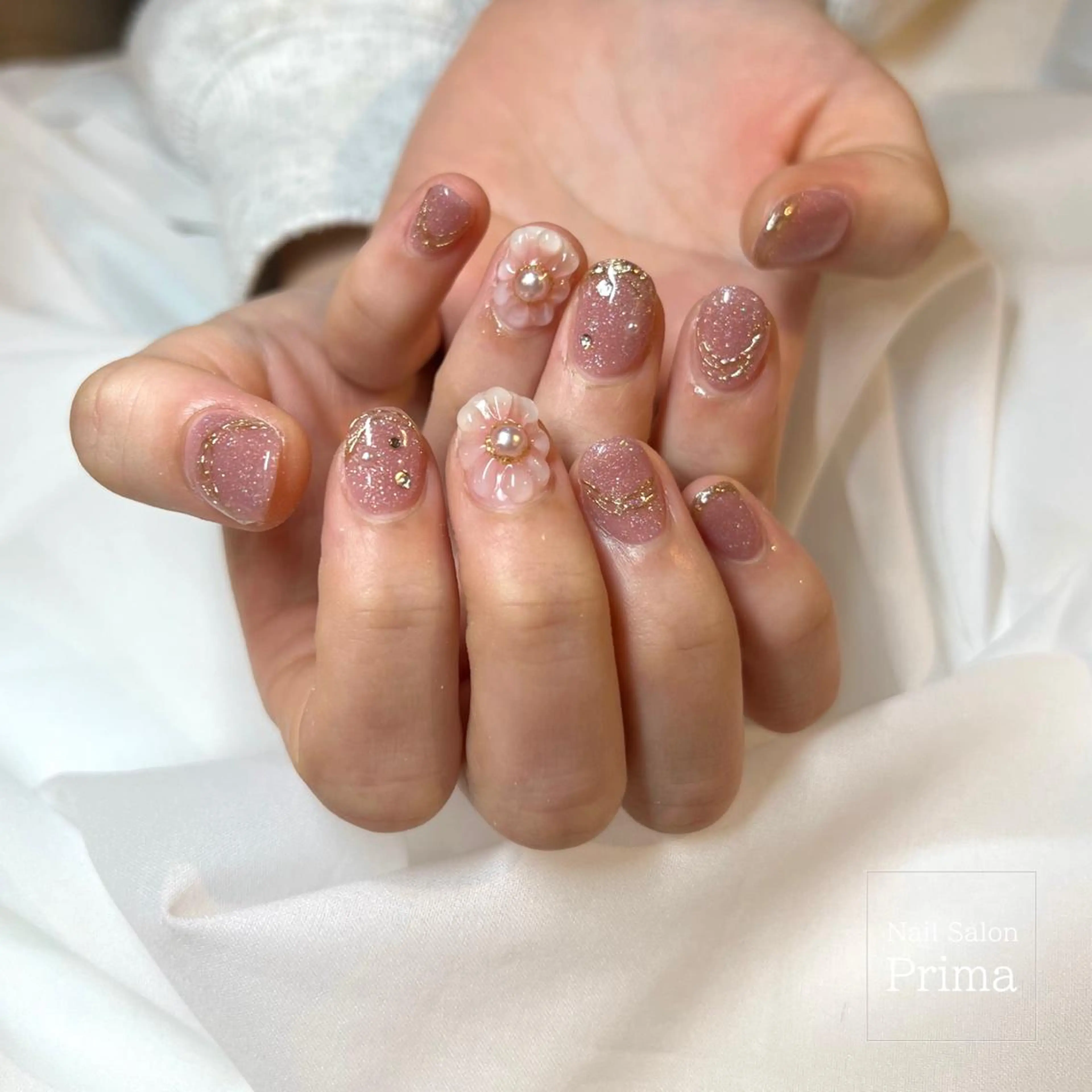 ミディアム ネイル SalonPrima Nail & Eyeのマツエク・マツパデザイン