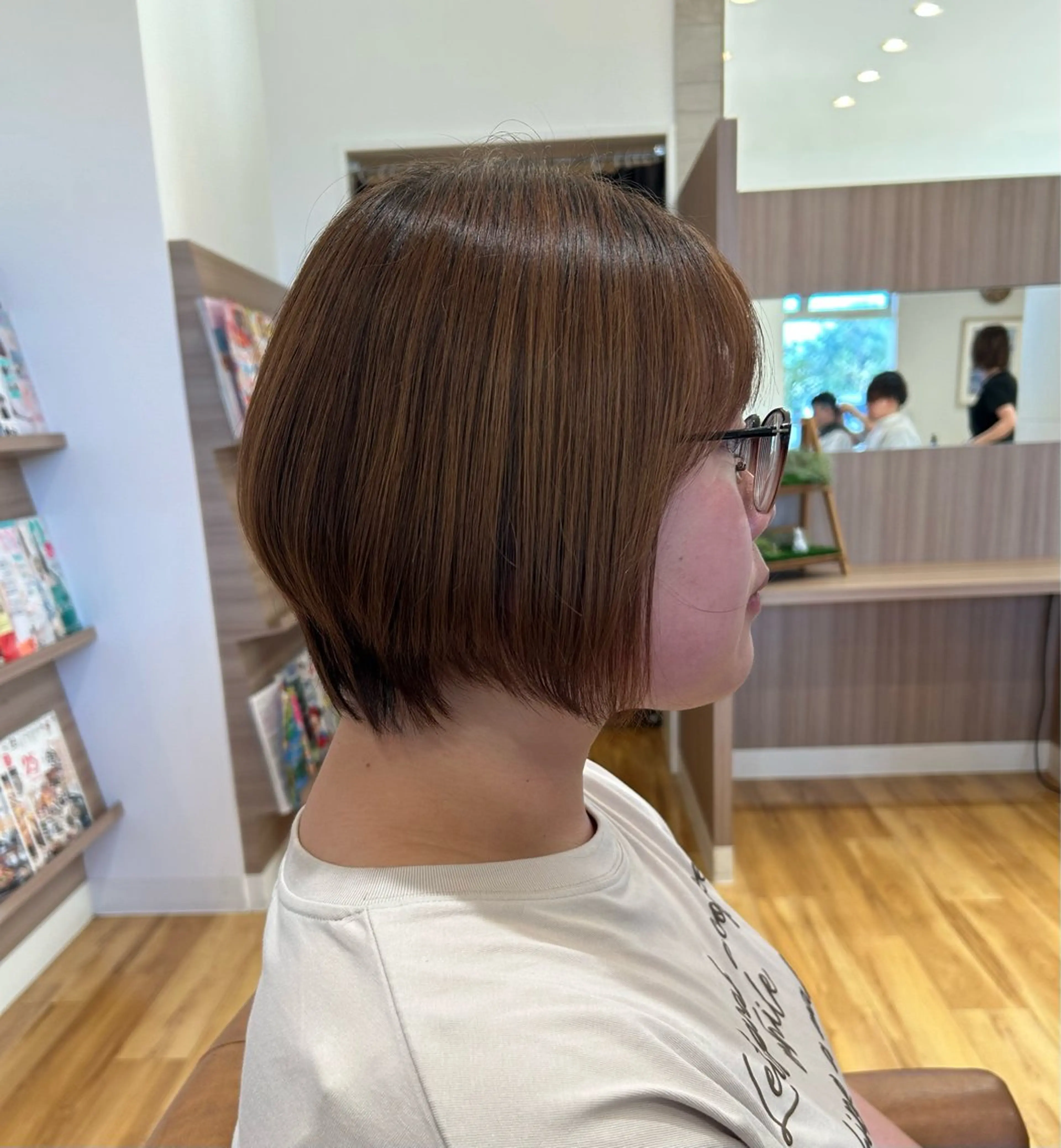 ショート ショートボブ ボブ ショートヘア 志乃屋所属・中川 美里のヘアスタイル