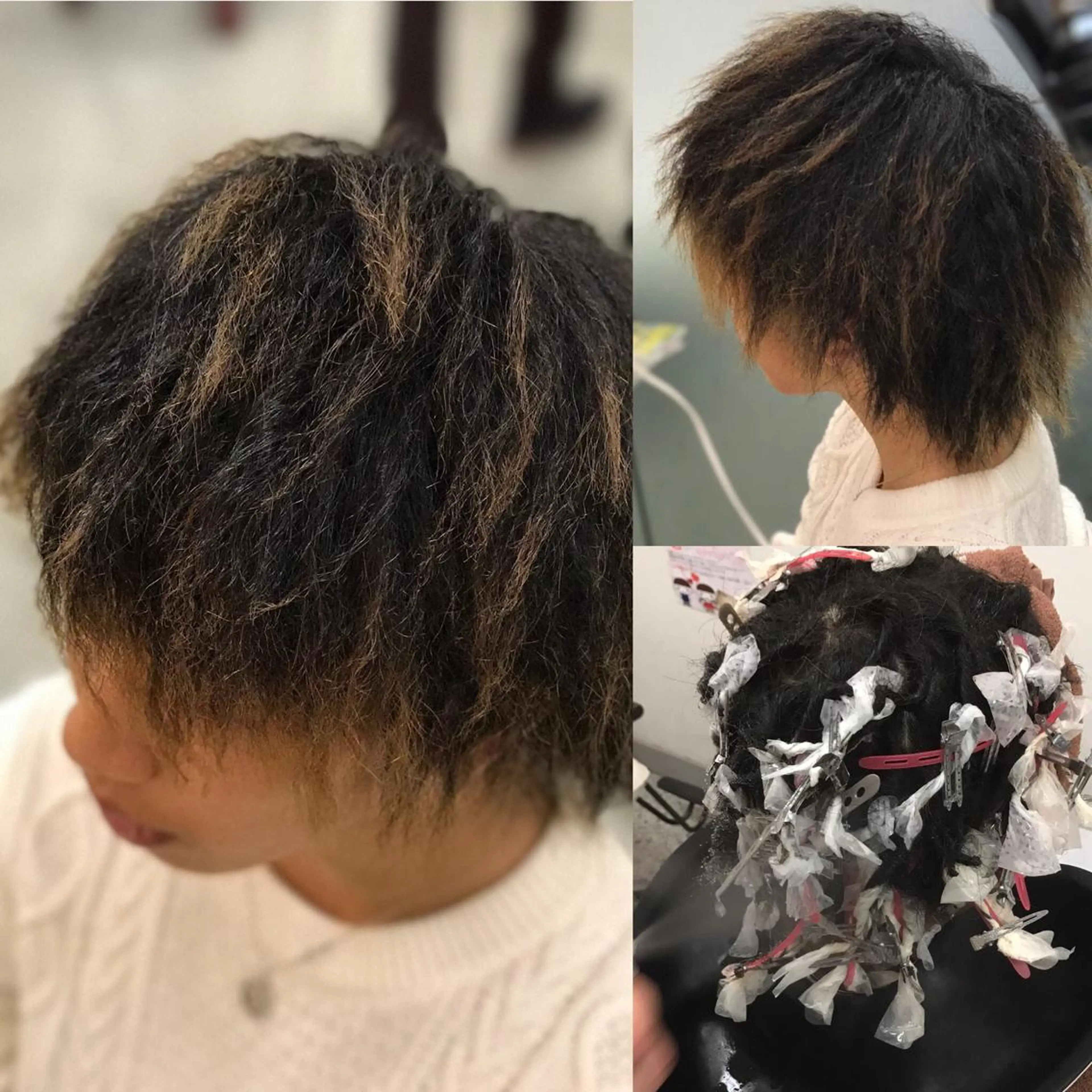 パーマ メンズ 山内 聡史のヘアスタイル