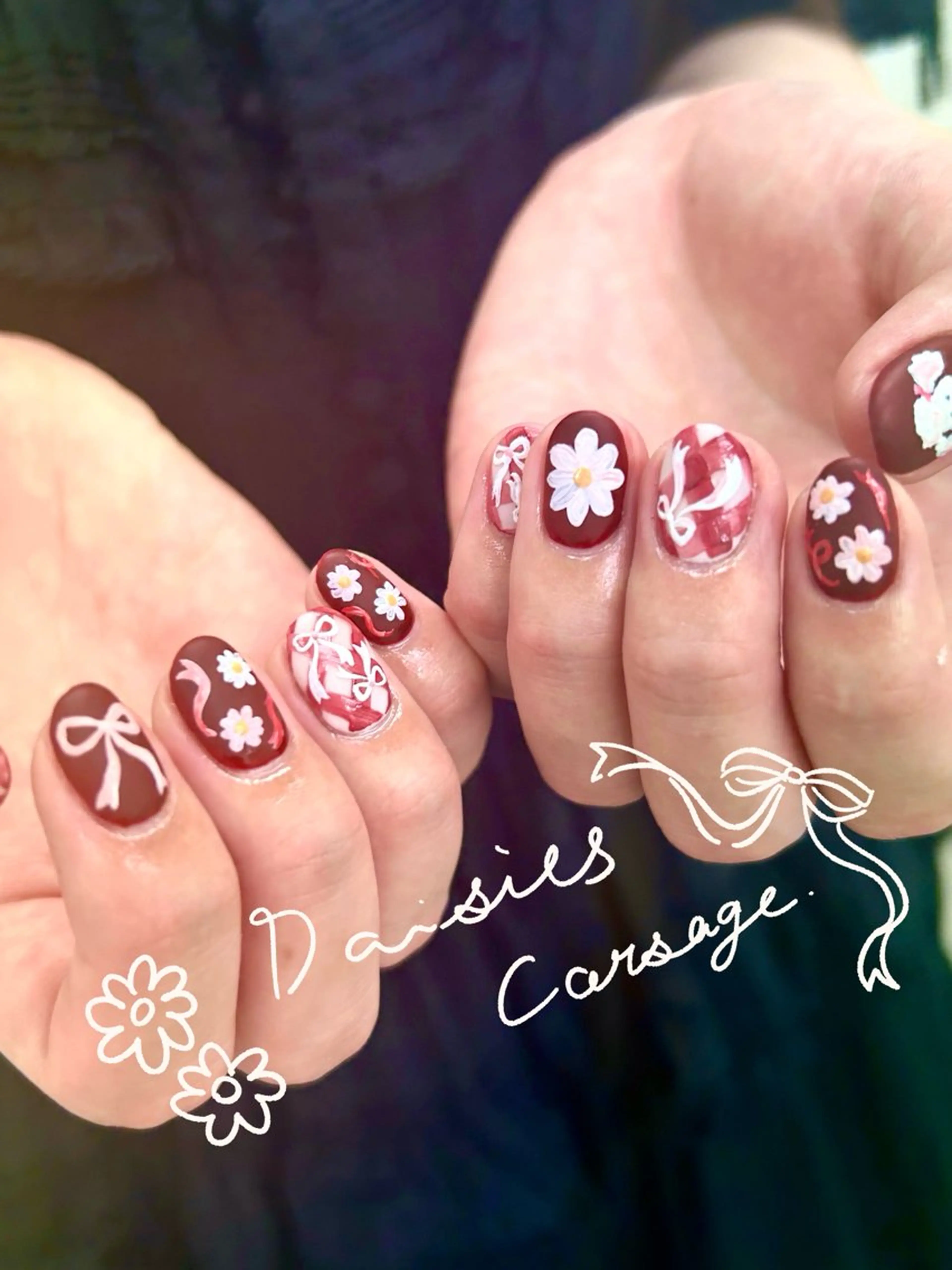 【やり放題】おまかせor持ち込みアレンジL 🌷120分 【しっかりめアート】オフ込の写真