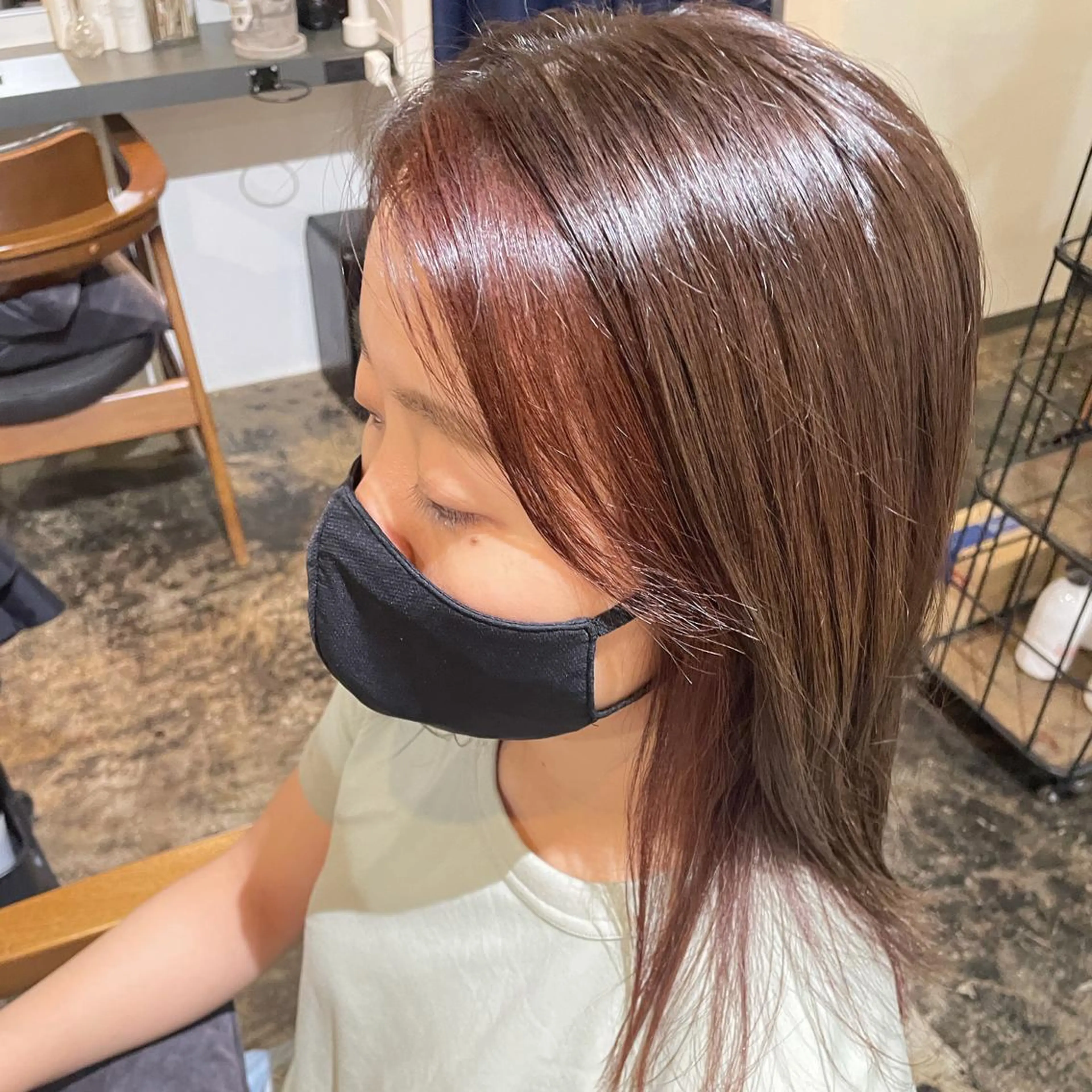 ミディアム yohaku所属・yohaku misakiのヘアスタイル