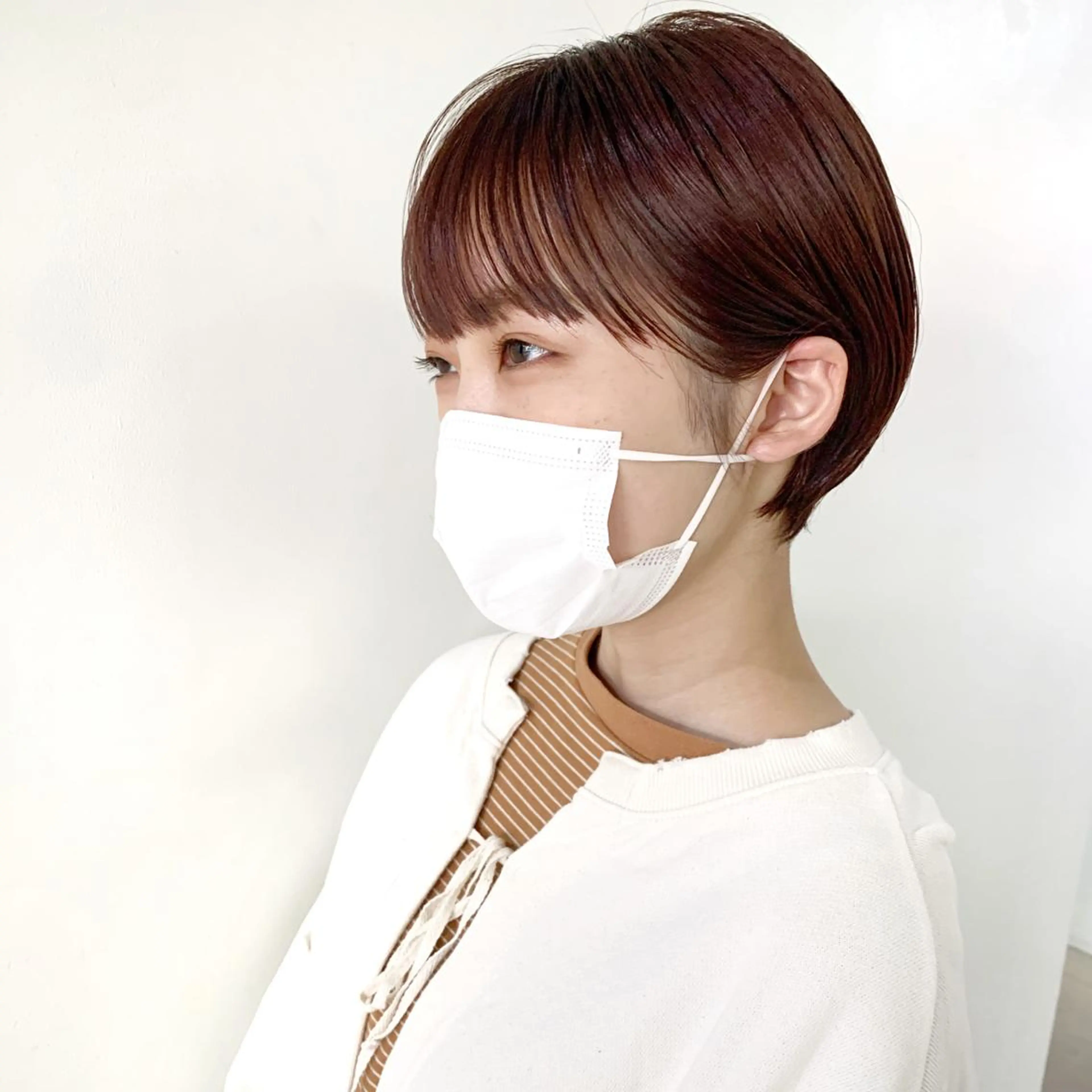 ショート カラー ショートヘア カット ヘアカラー トリートメント ボブ/大人ヘア k-two濱田のヘアスタイル