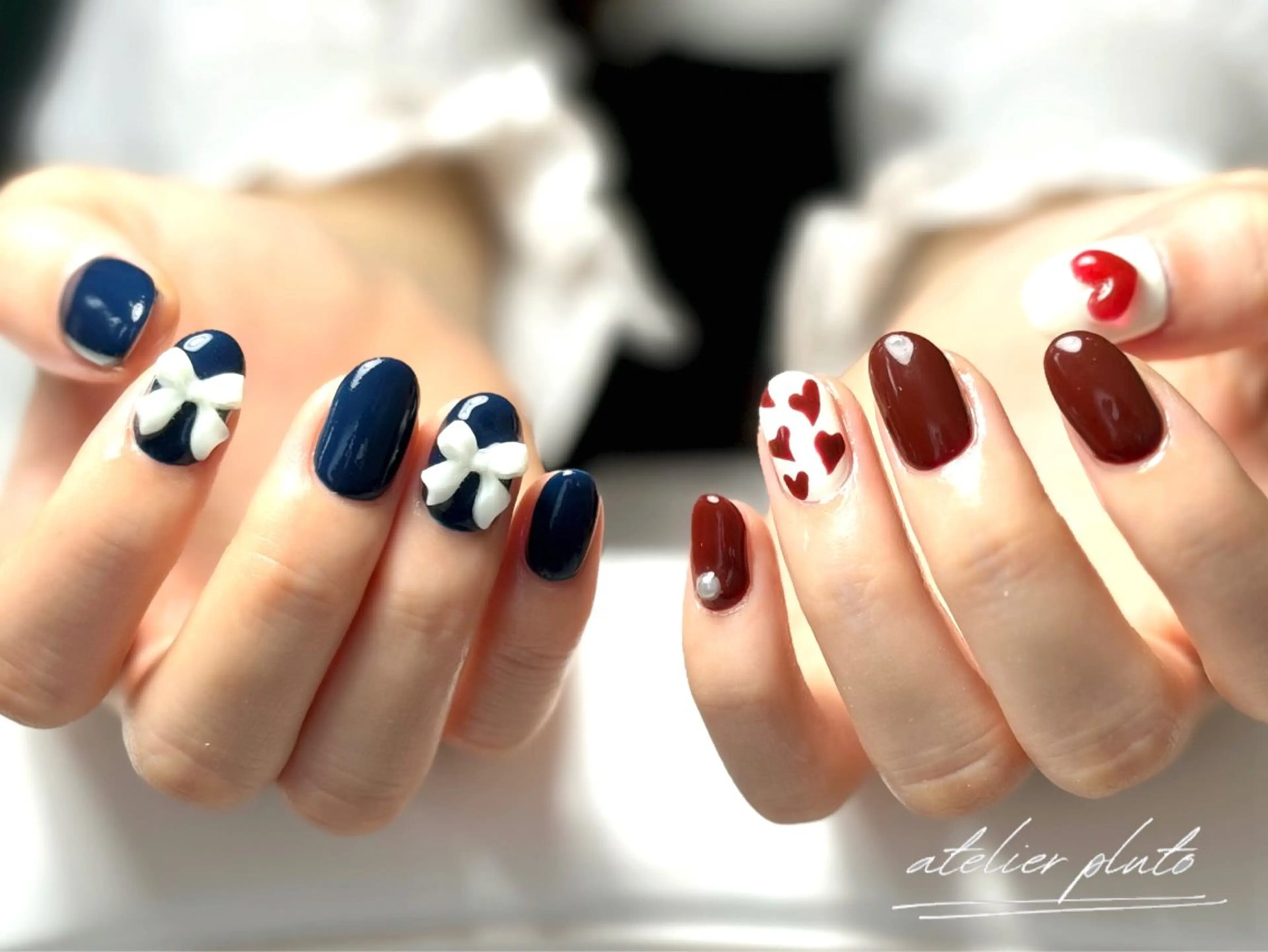 【初回価格＆オフ無料】ハンドアート付け放題90分💄《片手3​〜​4本程度》持ち込み可◎の写真