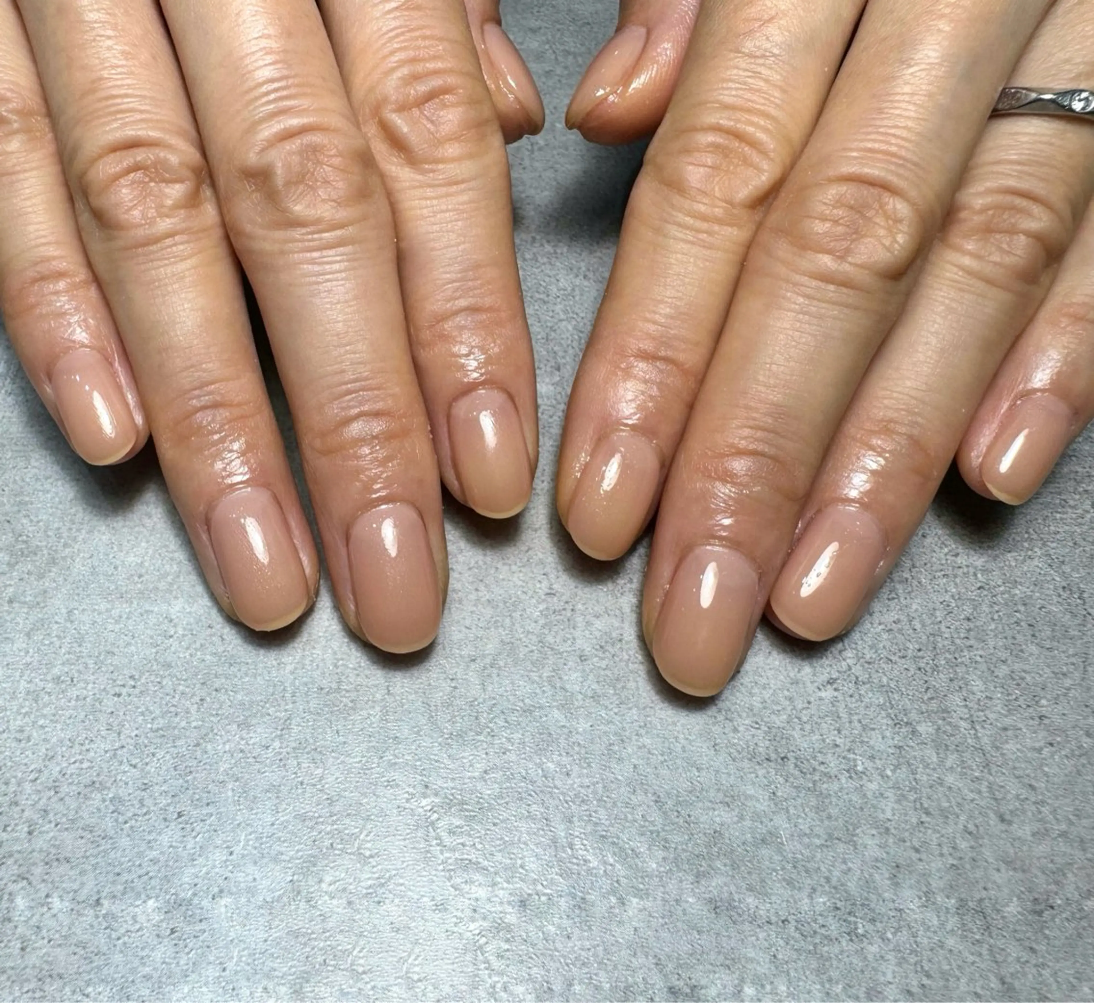 ネイル ワンカラーネイル MERKABA／ 坂本のネイルデザイン