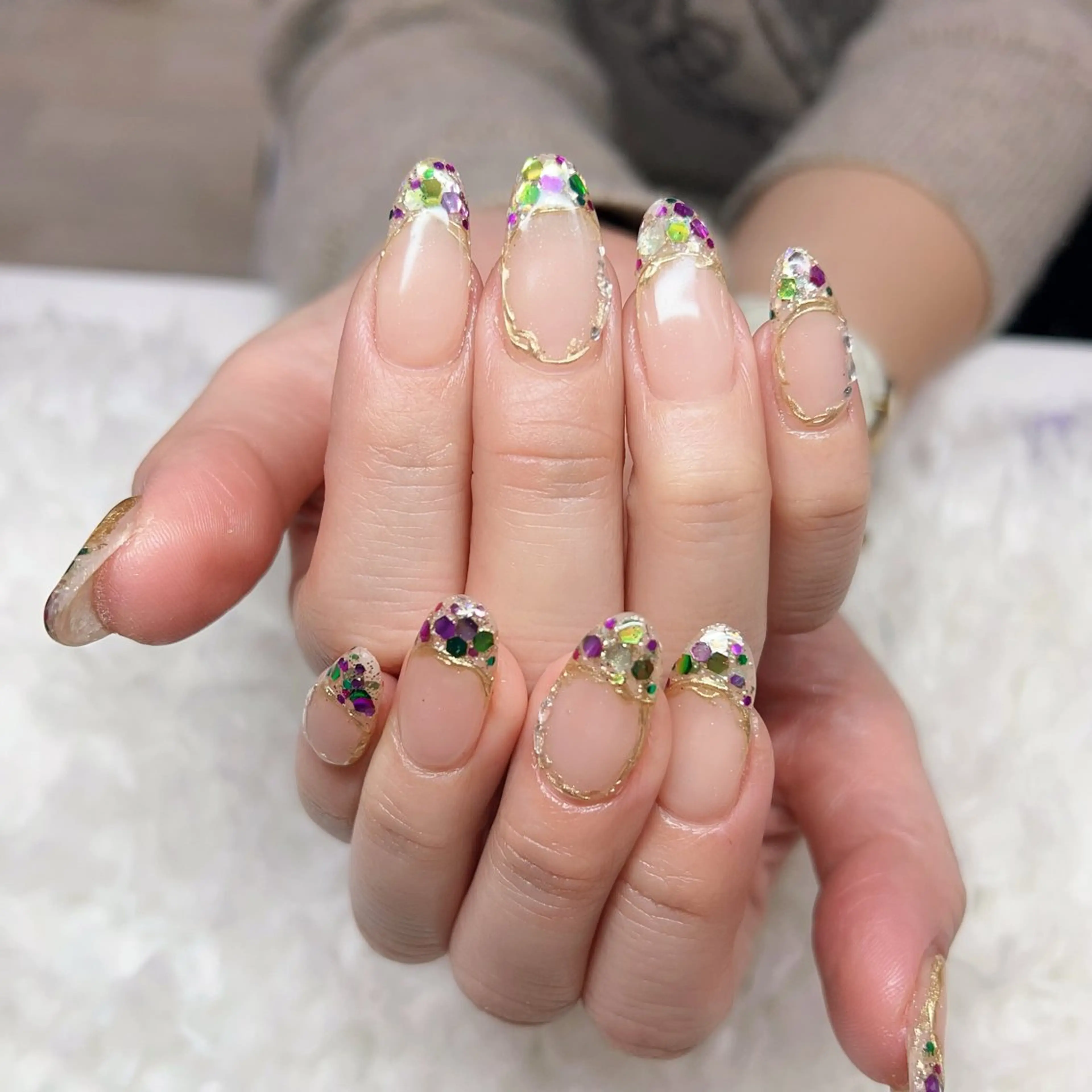 ネイル ハンドネイル ハンドケア 💜MIYA nail川崎店のネイルデザイン