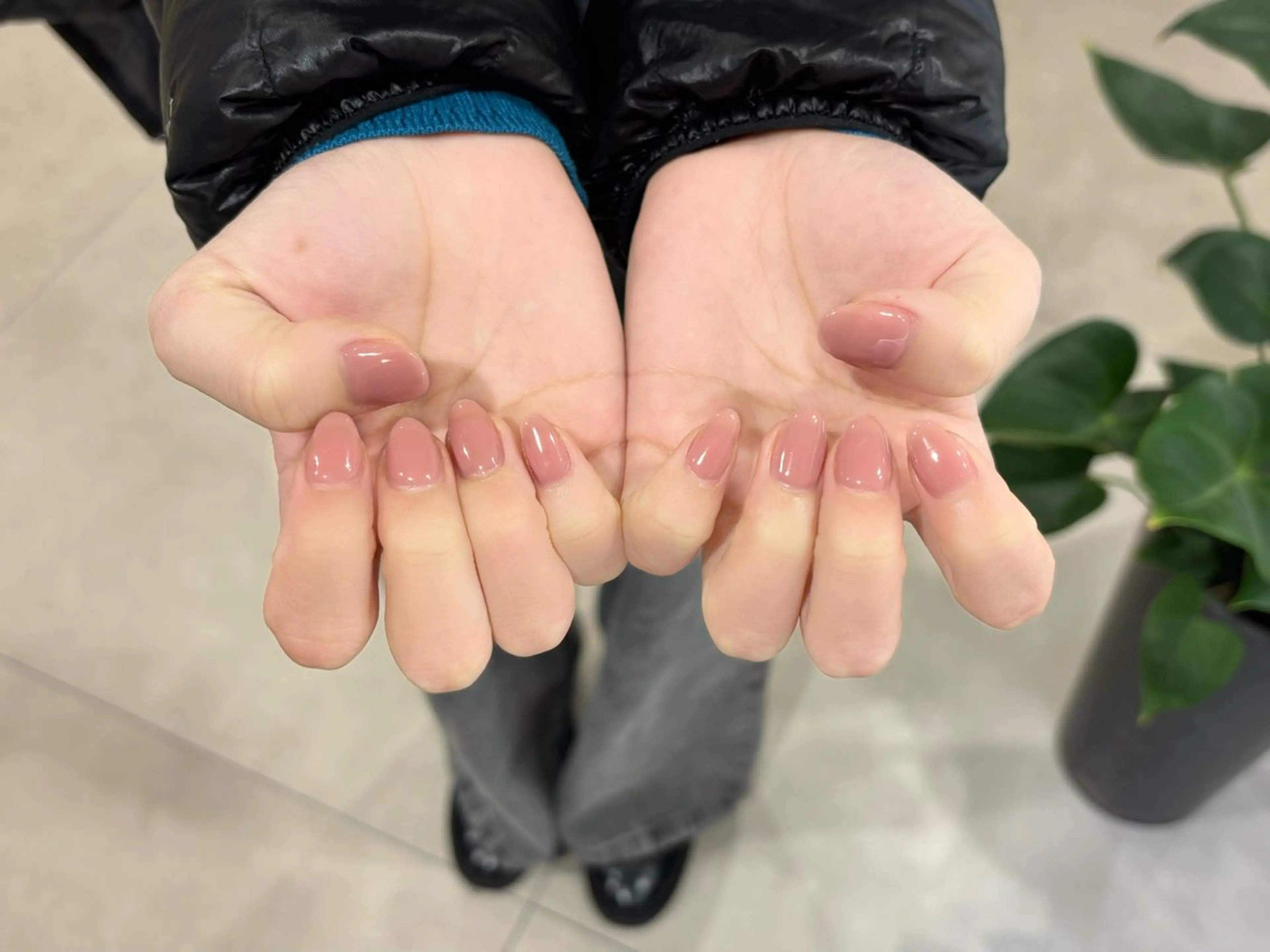 ネイル ワンカラーネイル ピンク 春ネイル LORAN Lim所属・LORAN Lim Rinのネイルデザイン