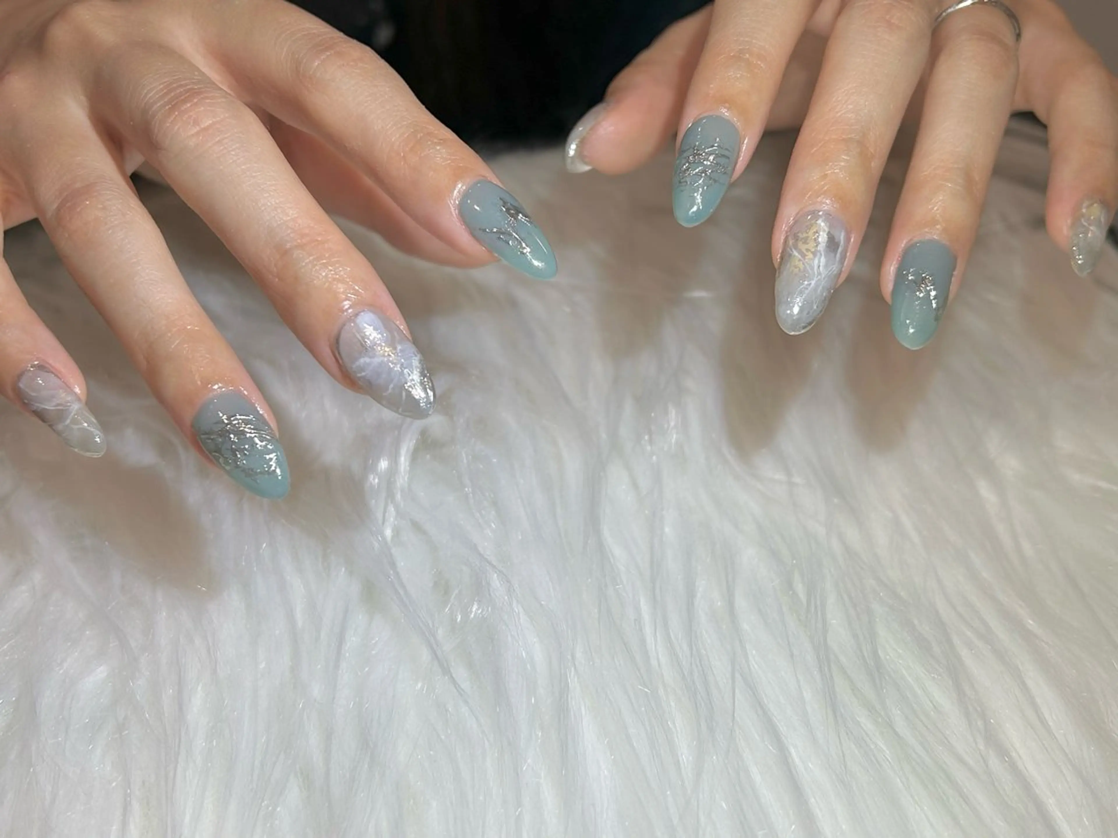 ネイル 前田 萌のネイルデザイン