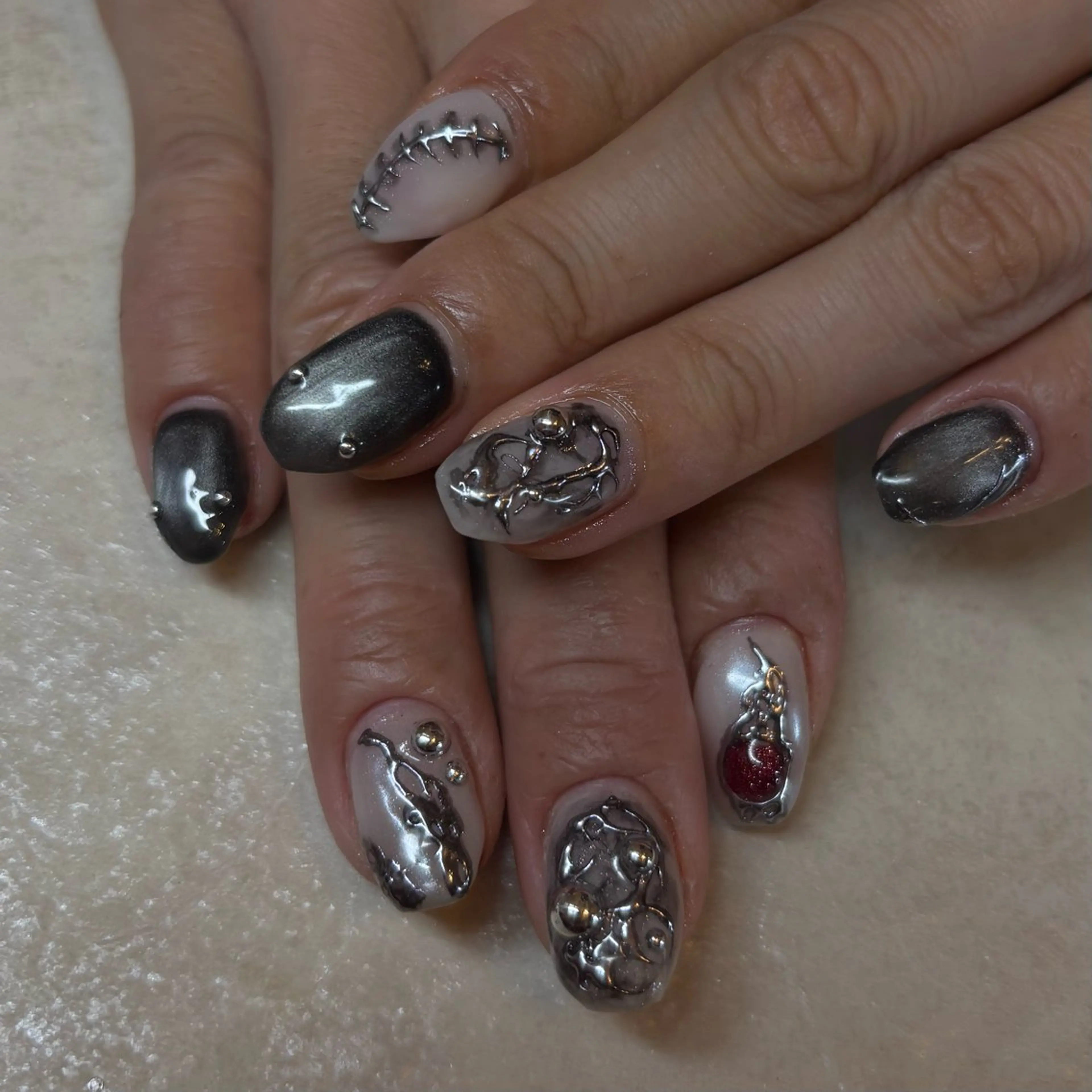 ネイル moana mimi 天王寺のネイルデザイン