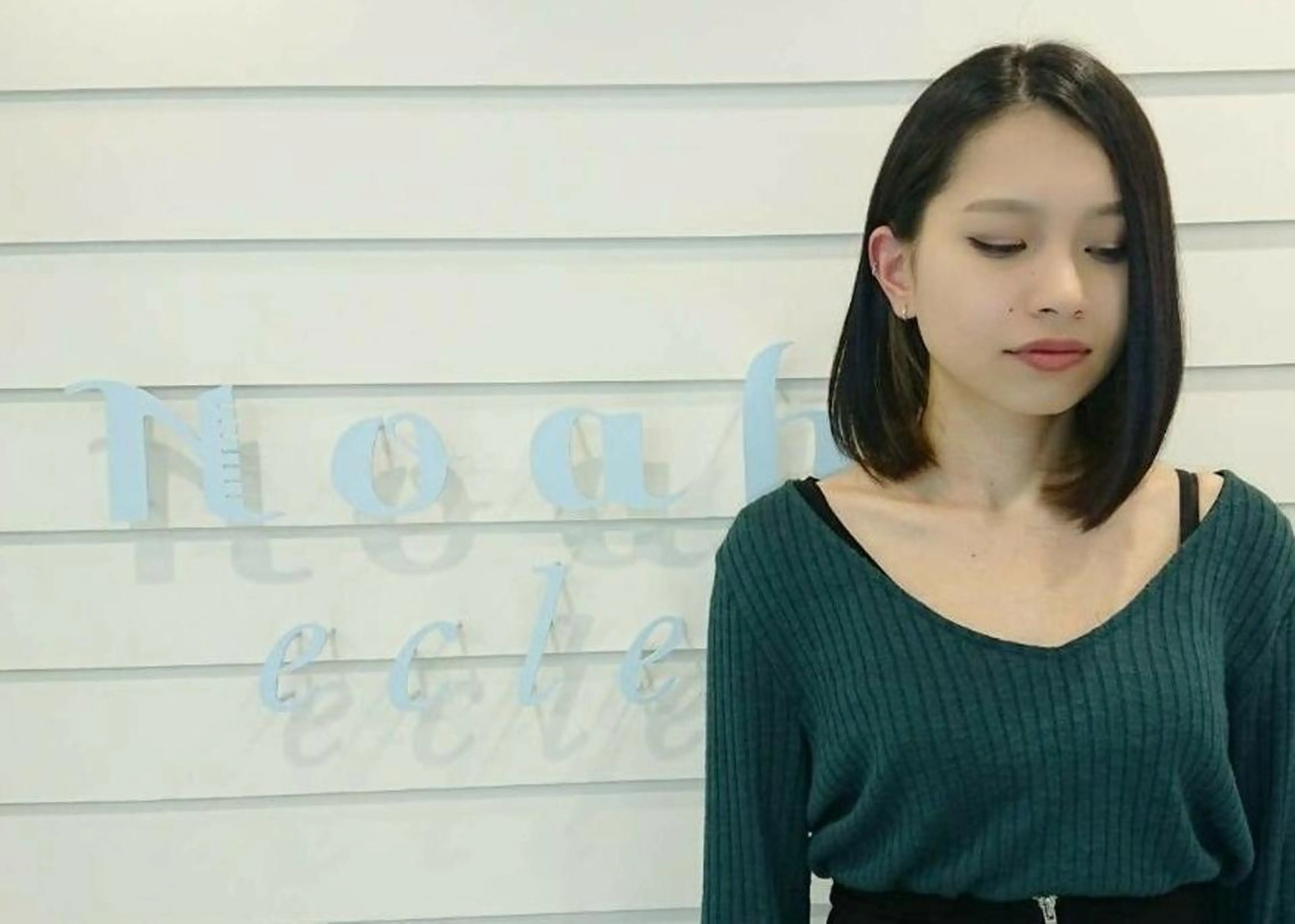 ミディアム カラー ボブ GO TODAY SHAiRE SALON キラリトギンザ店所属・🐱higajo🐱 比嘉門(ヒガジョウ)のヘアスタイル