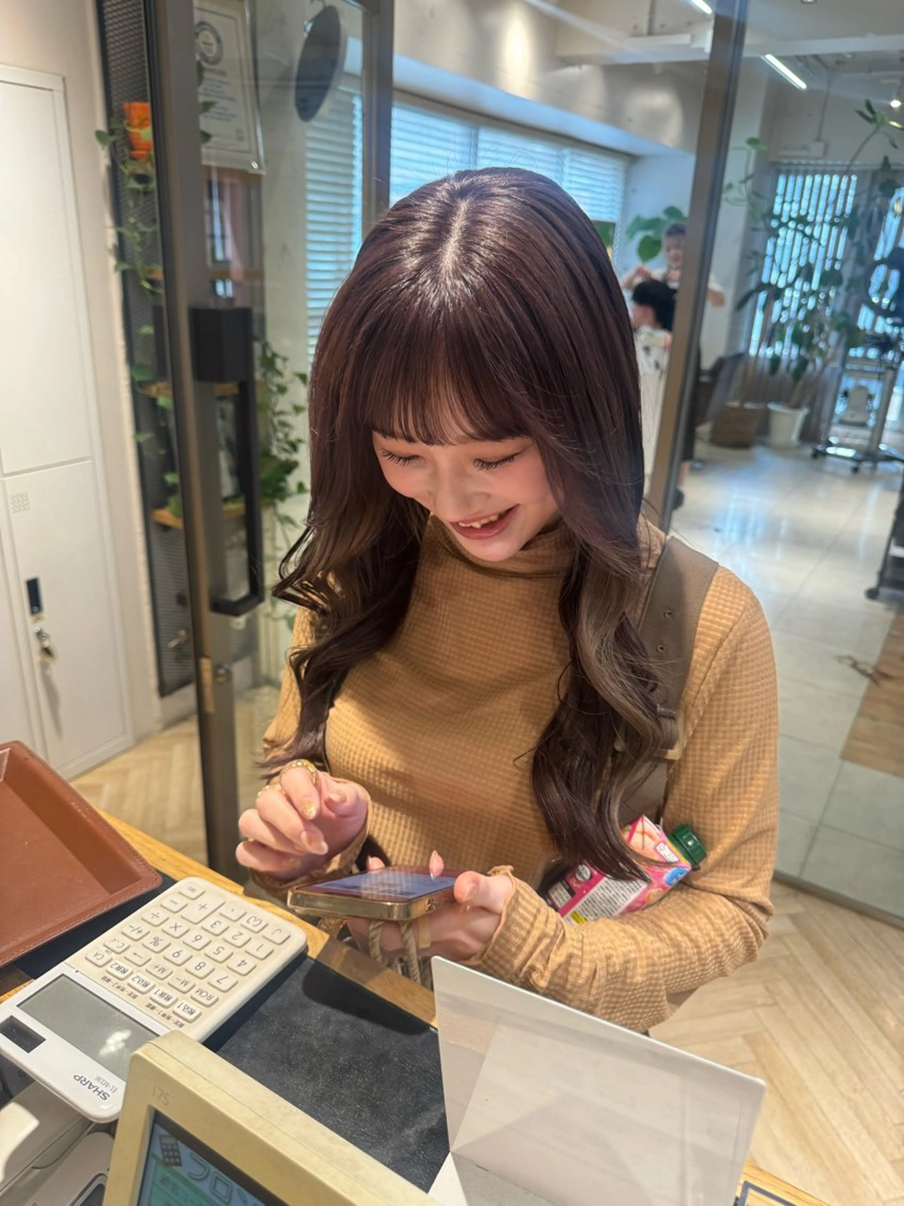 ロング カラー 🍪ﾖｼｲﾊﾙﾈ🍪 ﾗﾍﾞﾝﾀﾞｰｶﾗｰのヘアスタイル