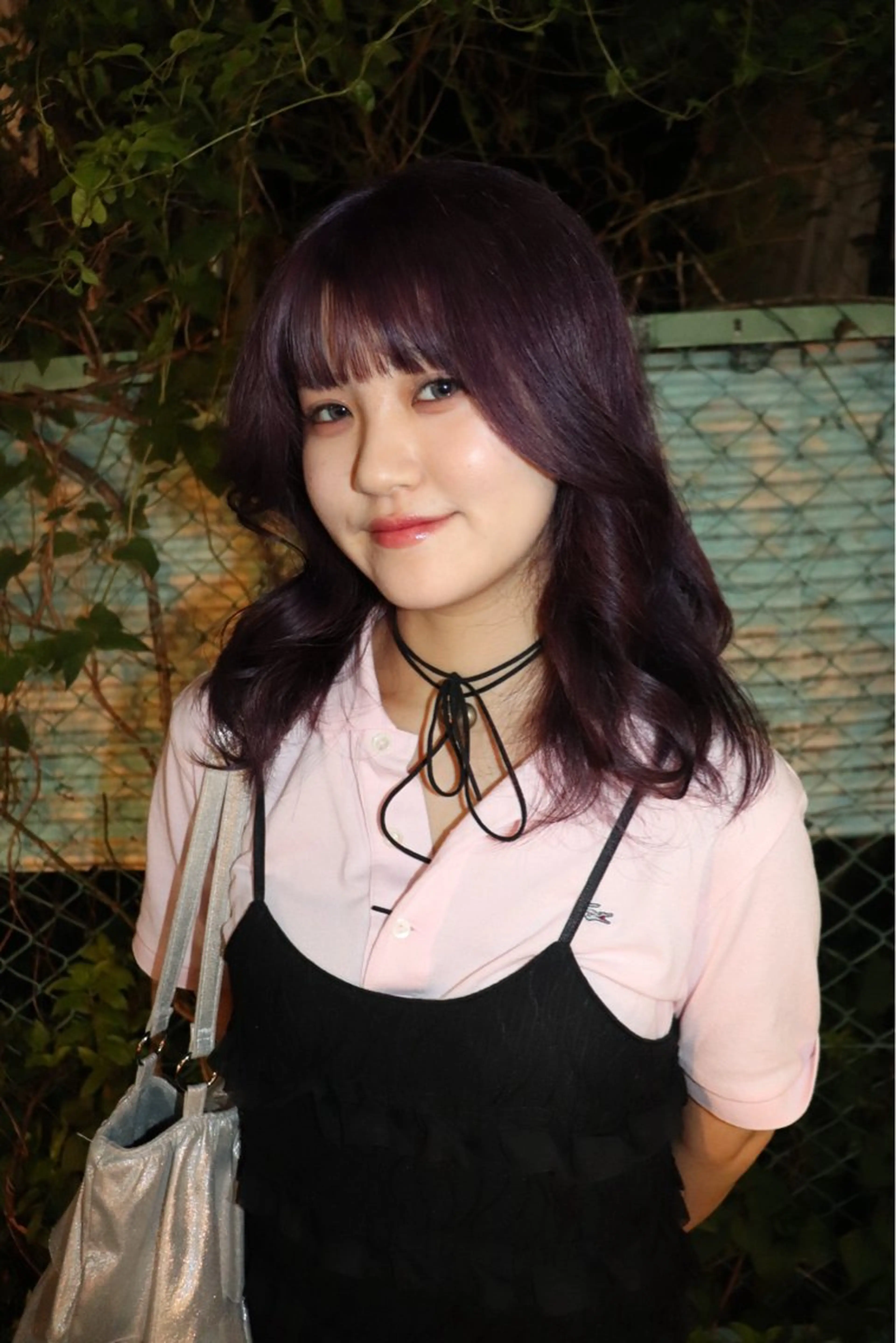 セミロング カラー ヘアアレンジ ヘアカラー @kyoniyy KYONIのヘアスタイル