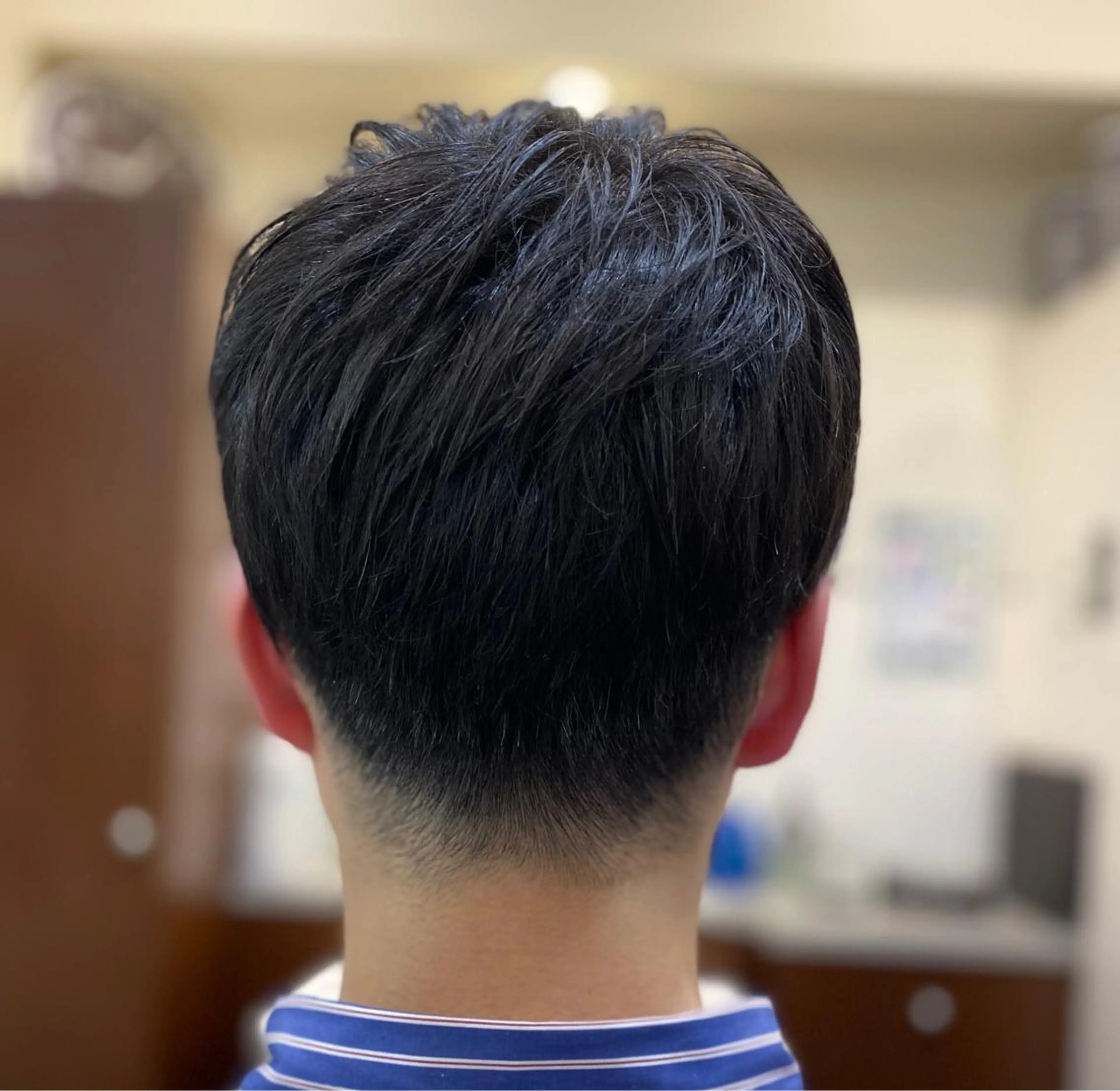 ミディアム カット ヘアセット 川西 朋希のヘアスタイル