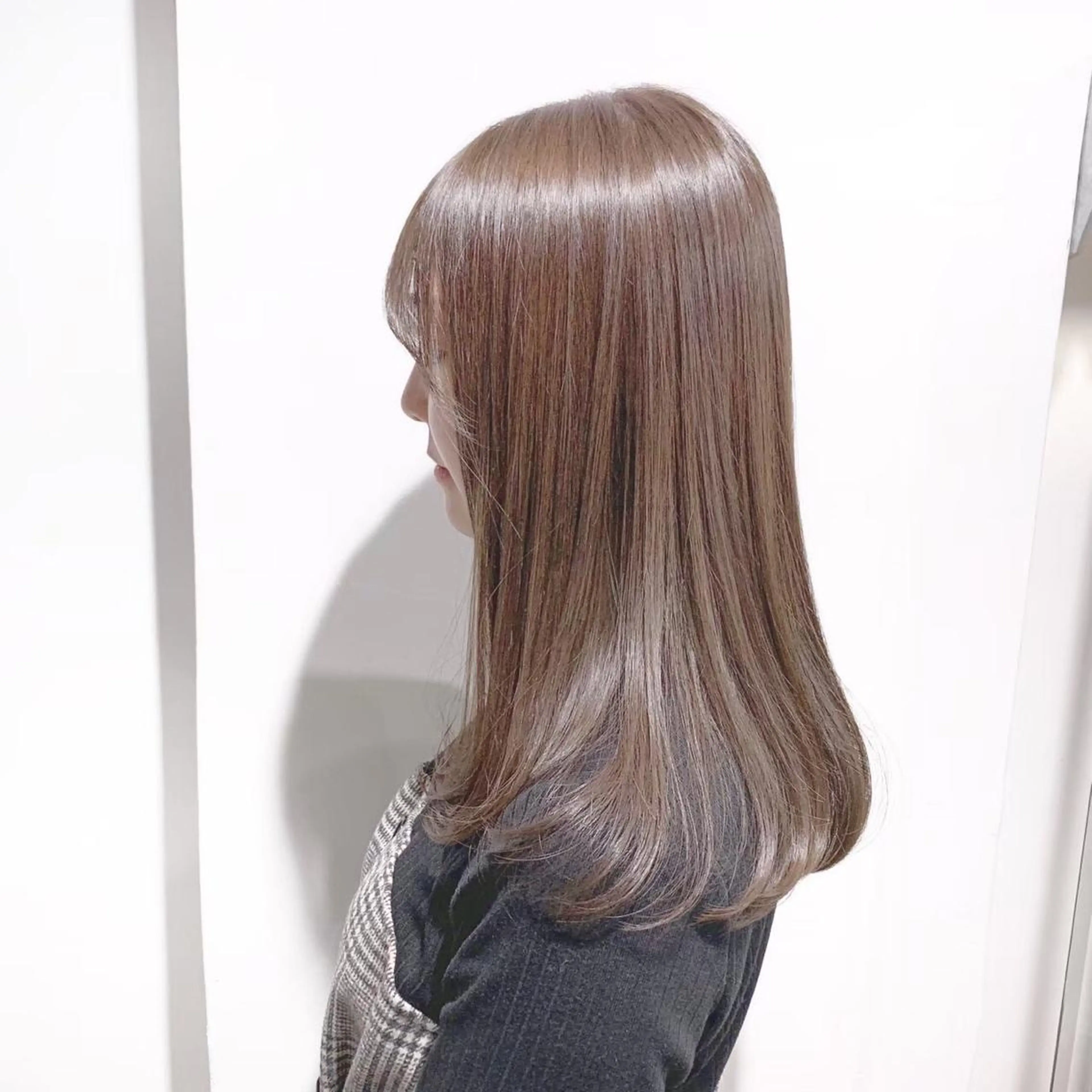 ロング 縮毛矯正 メンズ特化 水口湧太のヘアスタイル