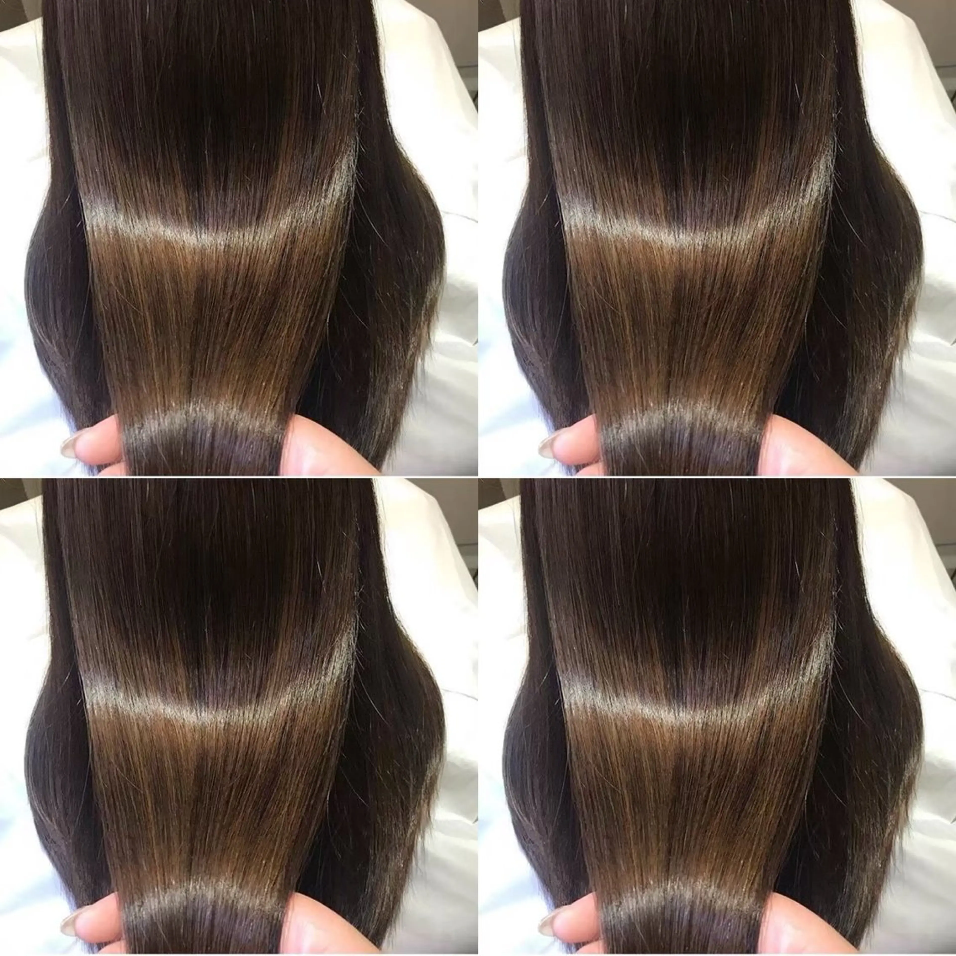 セミロング カット ヘアカラー トリートメント 髪質改善×透明感× 艶髪🥀HIYORIのヘアスタイル