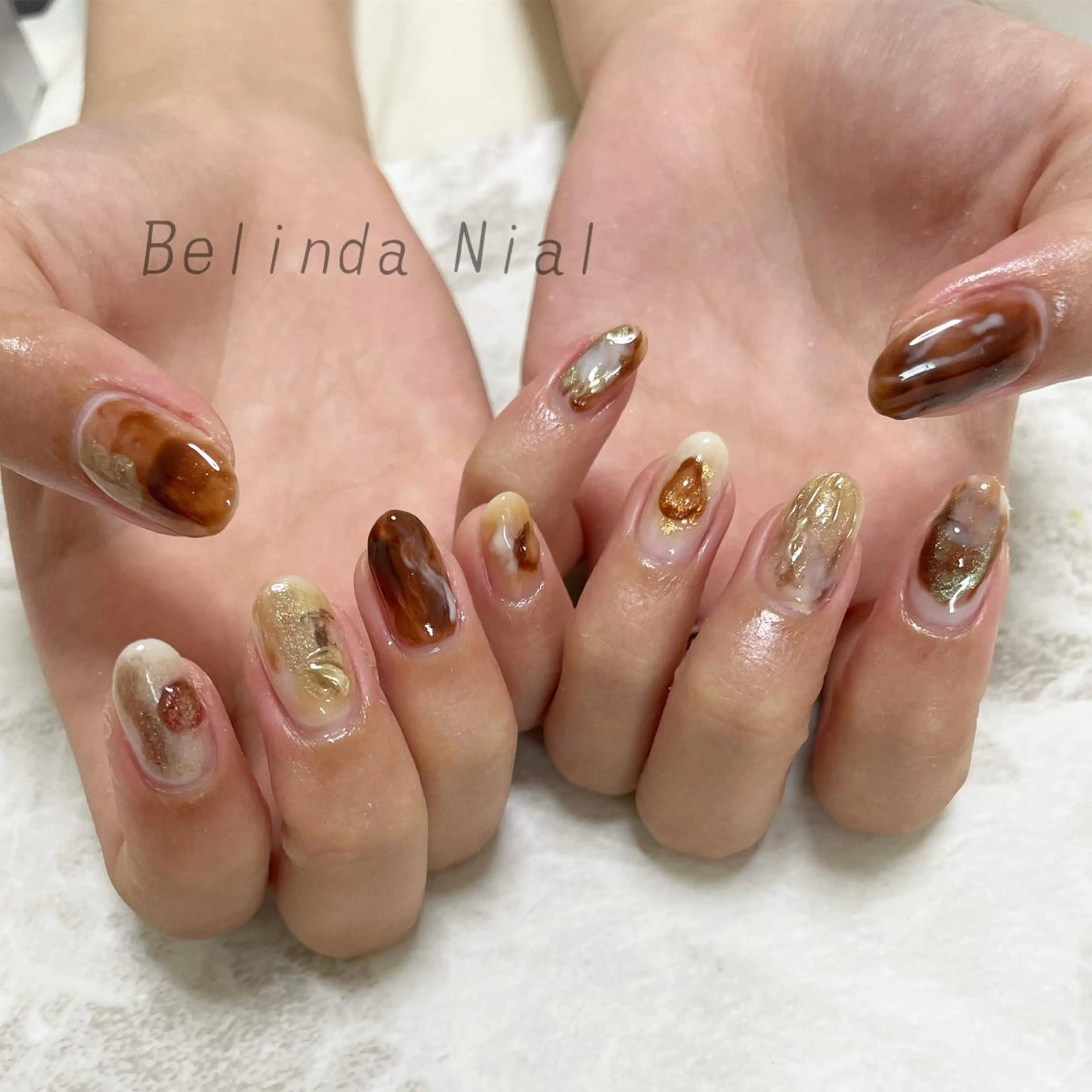 ネイル ハンドネイル フットネイル 竹本 愛のネイルデザイン