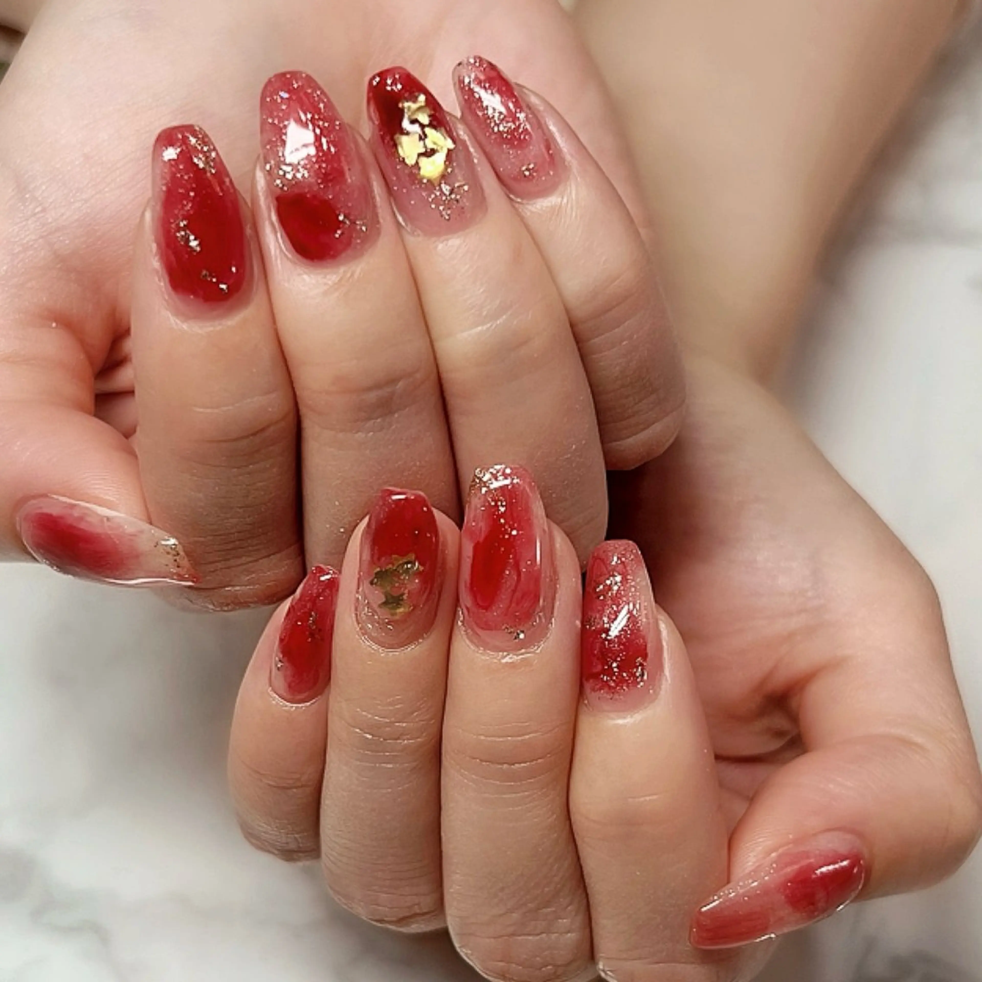 ネイル ハンドネイル ネイルサロンImpress 大森店所属・渡辺 あけみのネイルデザイン