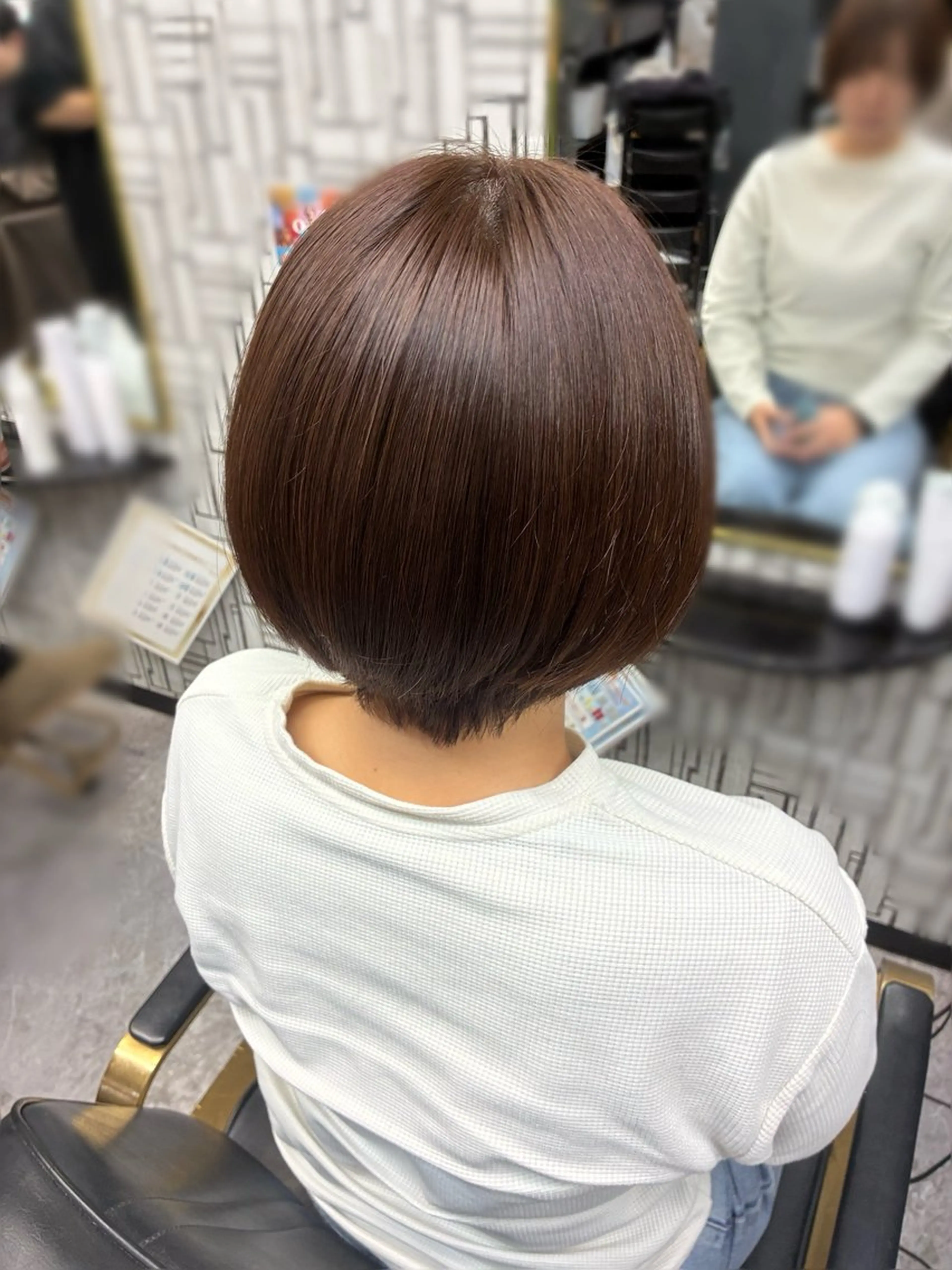 ショート ヘアカラー 北村 理奈のヘアスタイル