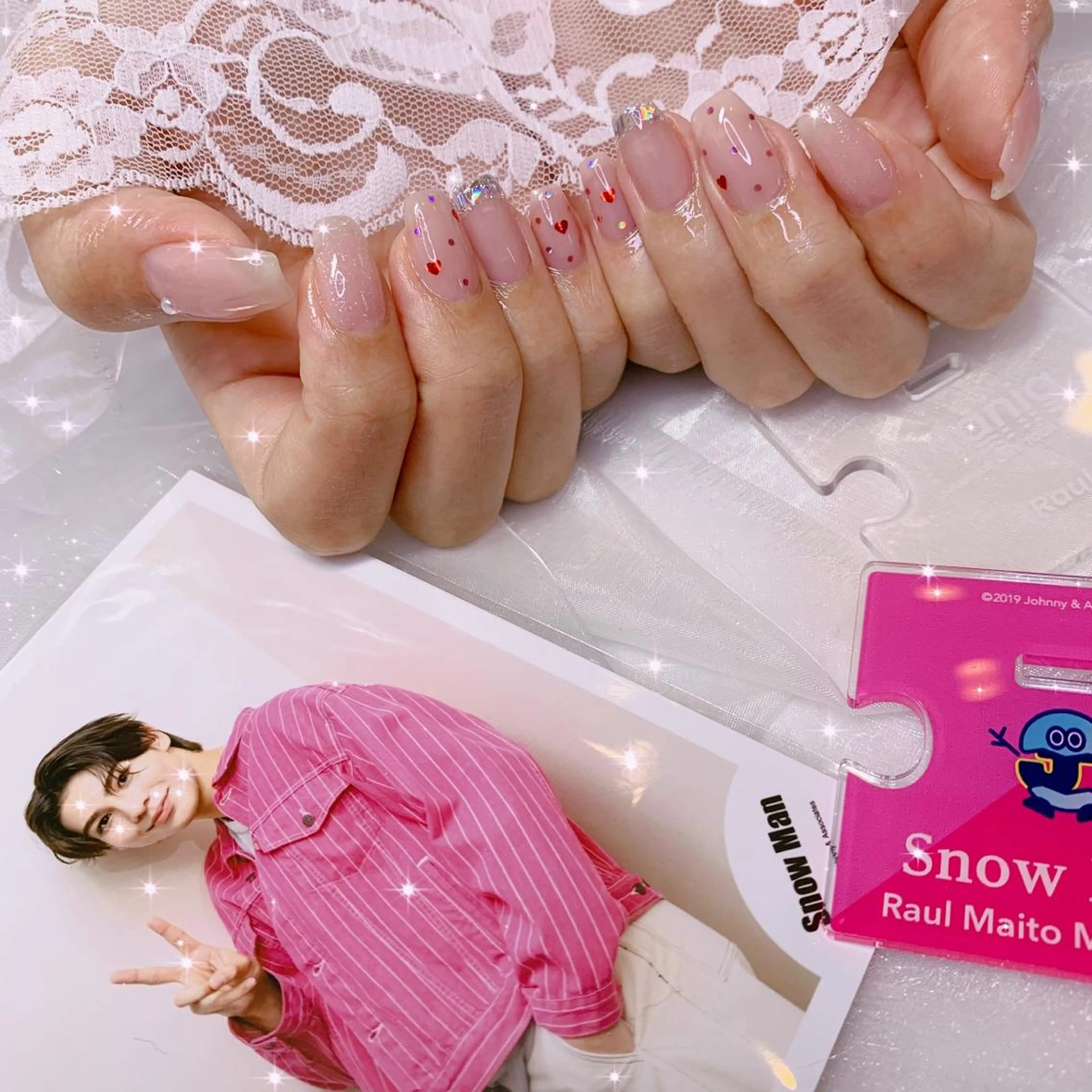 ネイル ハンドネイル La neige* yuki 🥯🍑のネイルデザイン