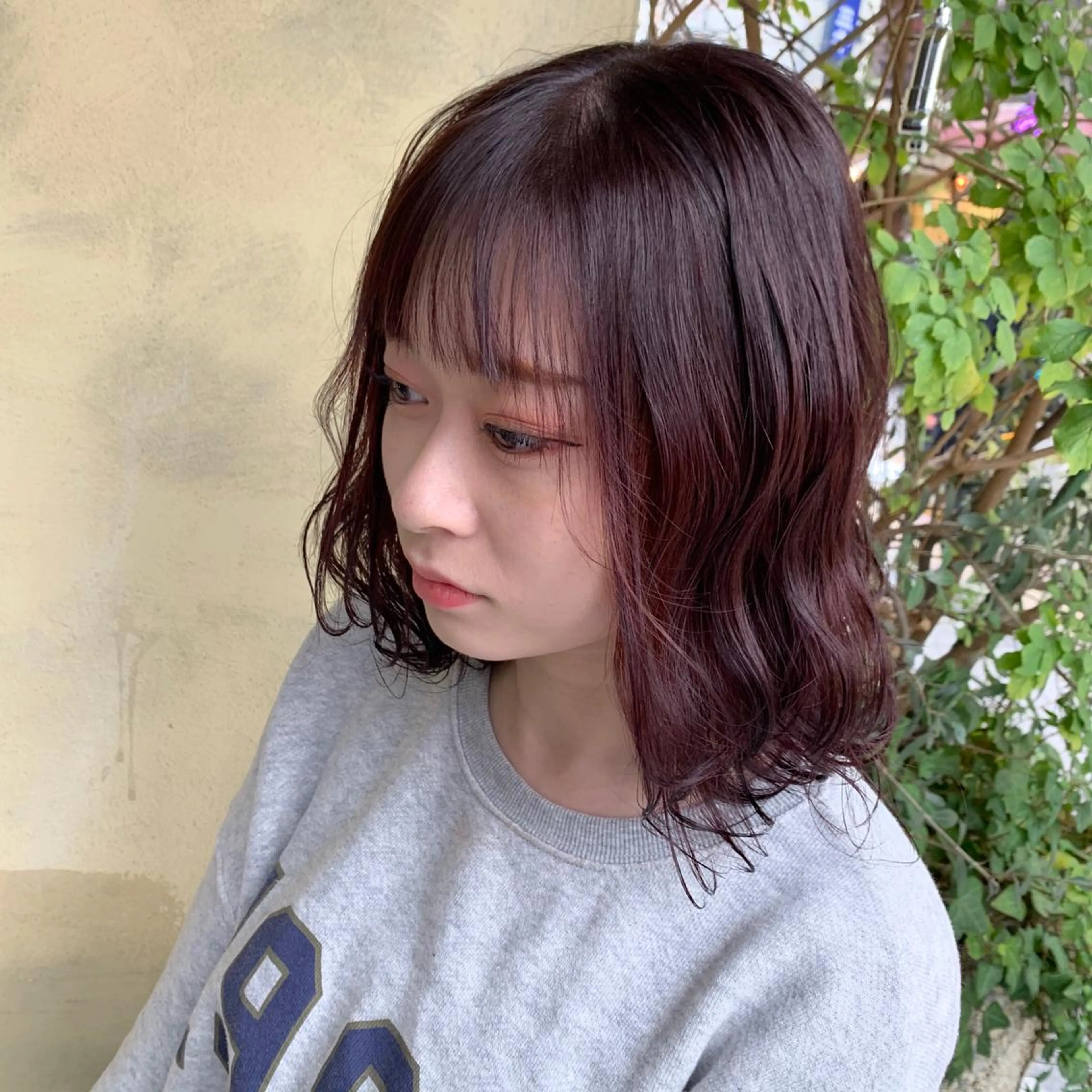 カラー ラベンダーカラー ピンクカラー ピンクラベンダー メンズ指名no'1 佐藤　亘のヘアスタイル