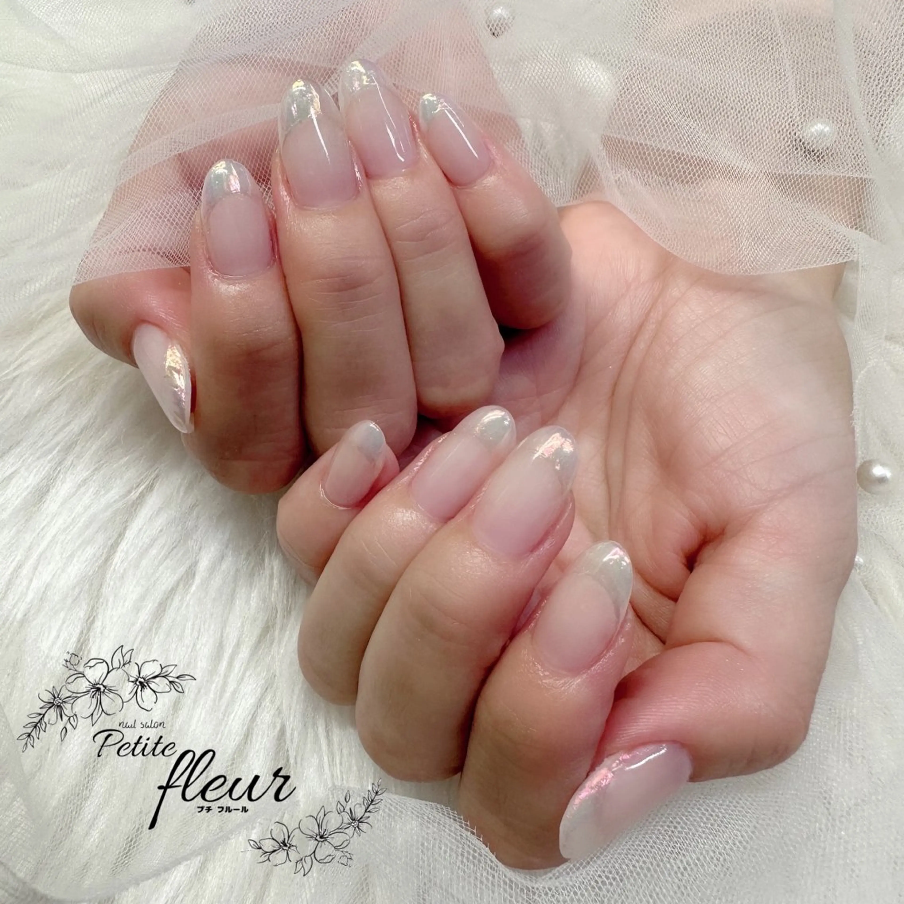 ネイル おそろいネイル ❁⃘*。Petite fleur❁⃘*りさのネイルデザイン