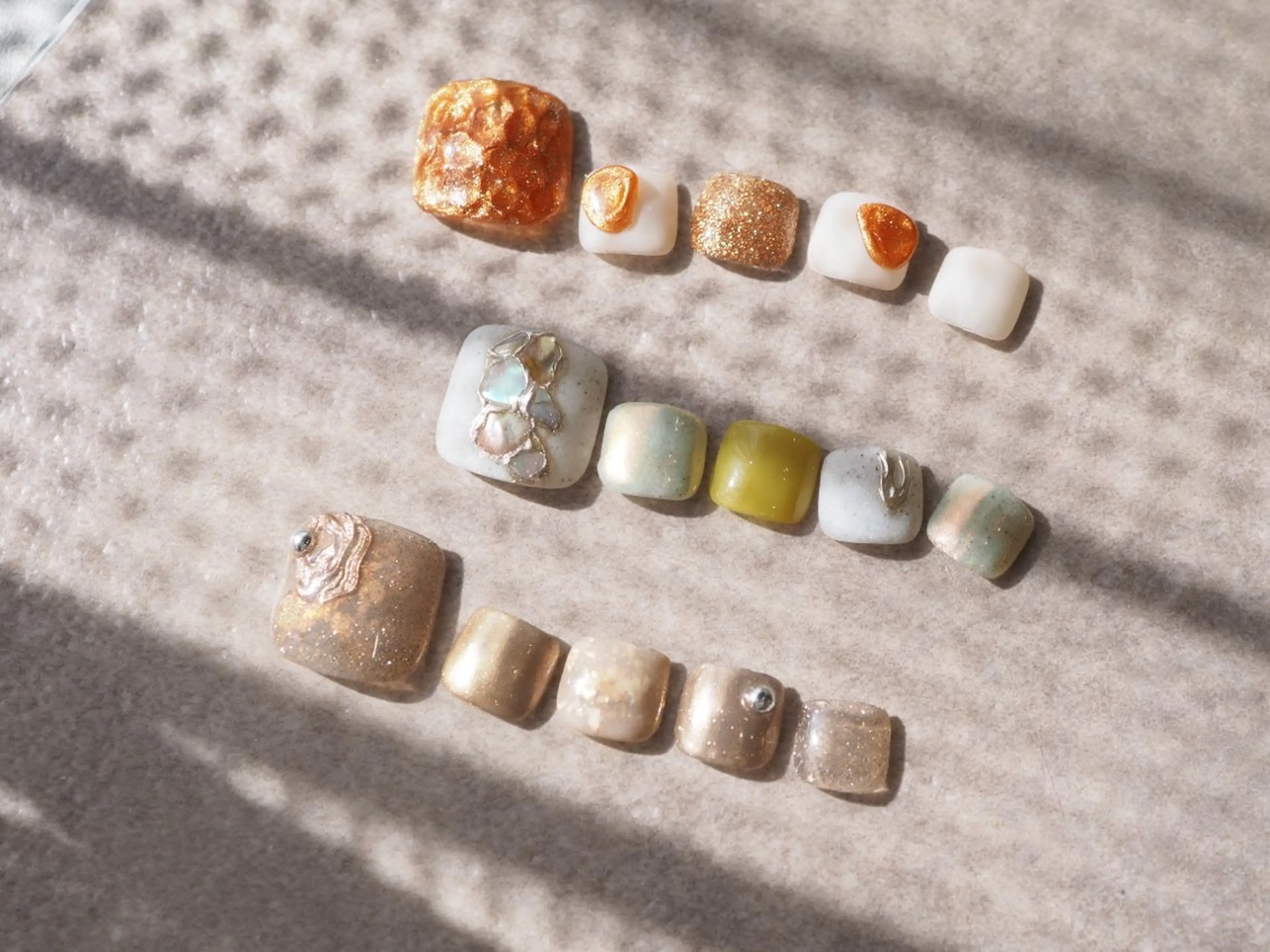 ネイル アートネイル チークネイル フラッシュネイル フットネイル フレンチネイル フットネイル glaNje shioriのネイルデザイン