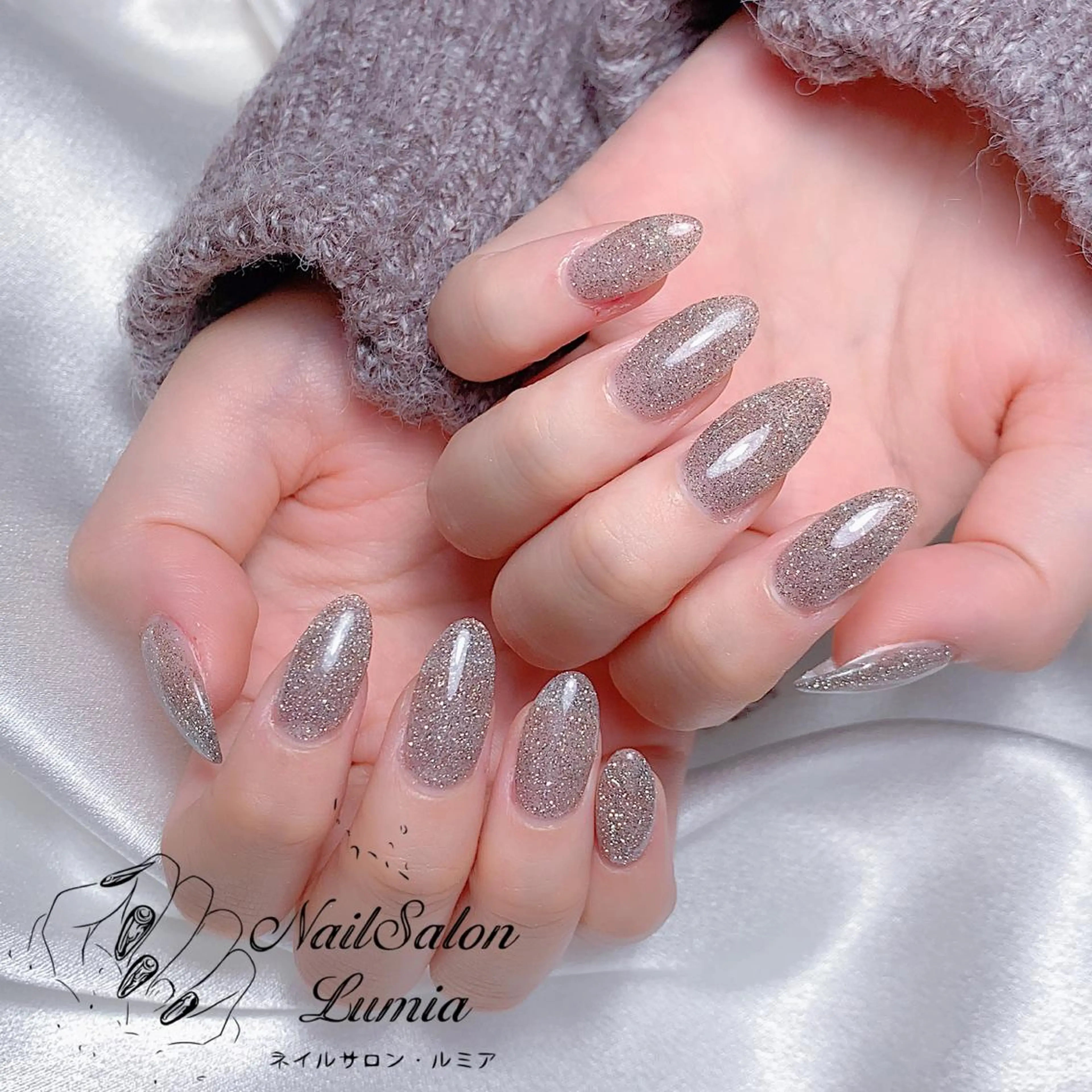 ネイル ハンドネイル ネイルサロン ルミア Lumia 店長のネイルデザイン