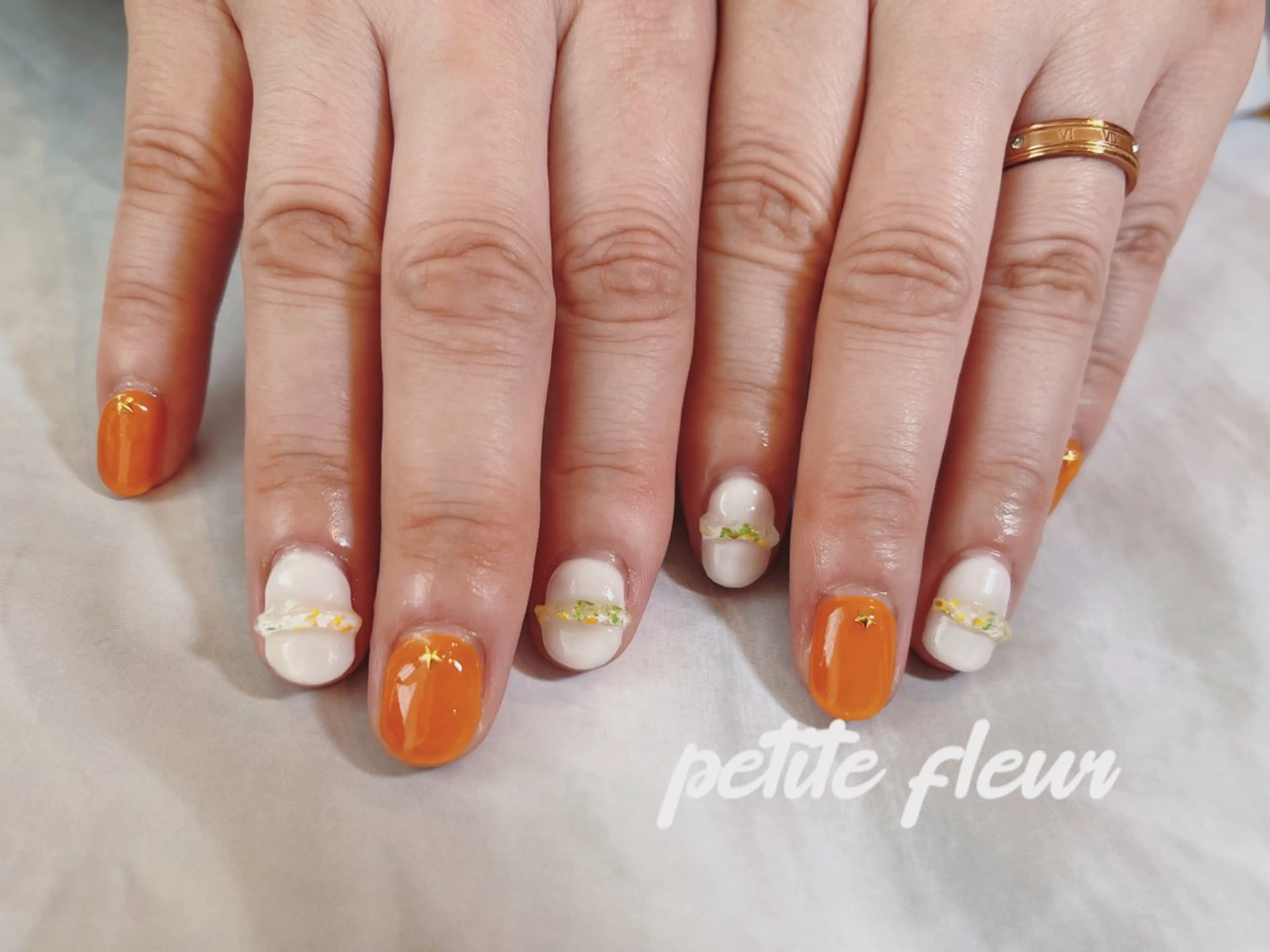 ネイル ハンドネイル ビューティーサロン プチフルールのネイルデザイン