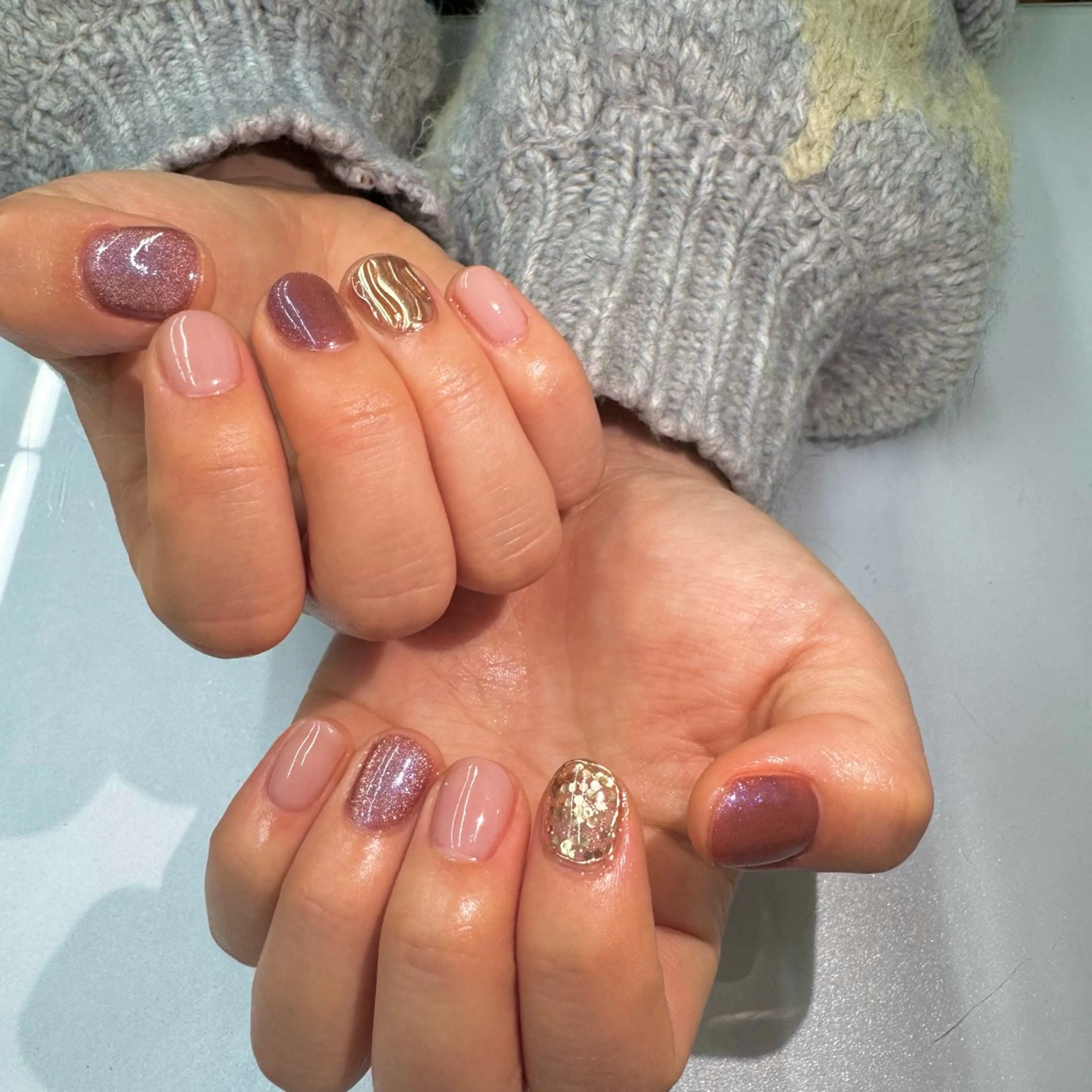 ネイル ニュアンスネイル Nail Sant Esperanza by SALON DE やす所属・Sant Esperanzaのネイルデザイン