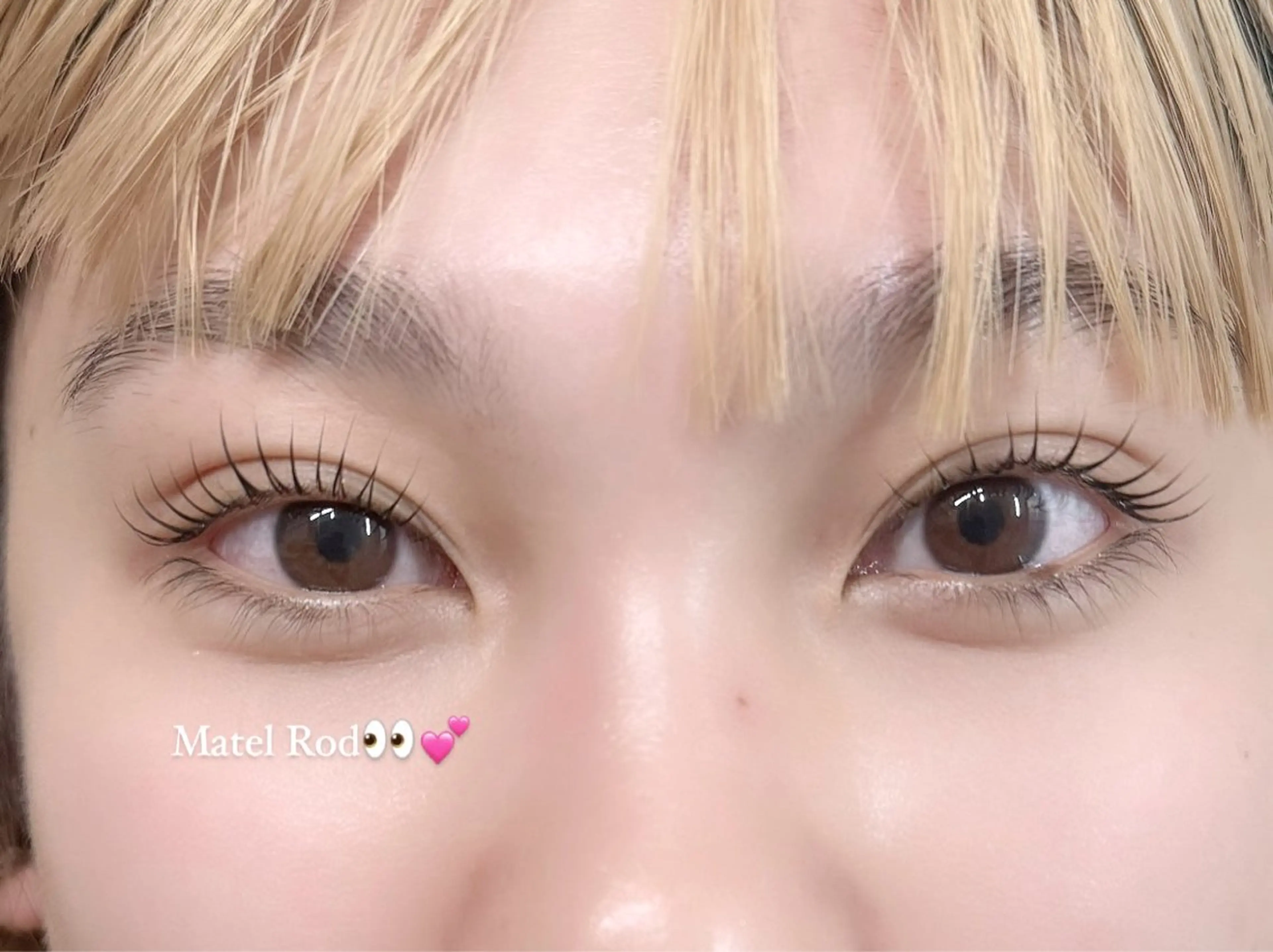 マツエク・マツパ パリジェンヌラッシュリフト ViSEO Noaのマツエク・マツパデザイン