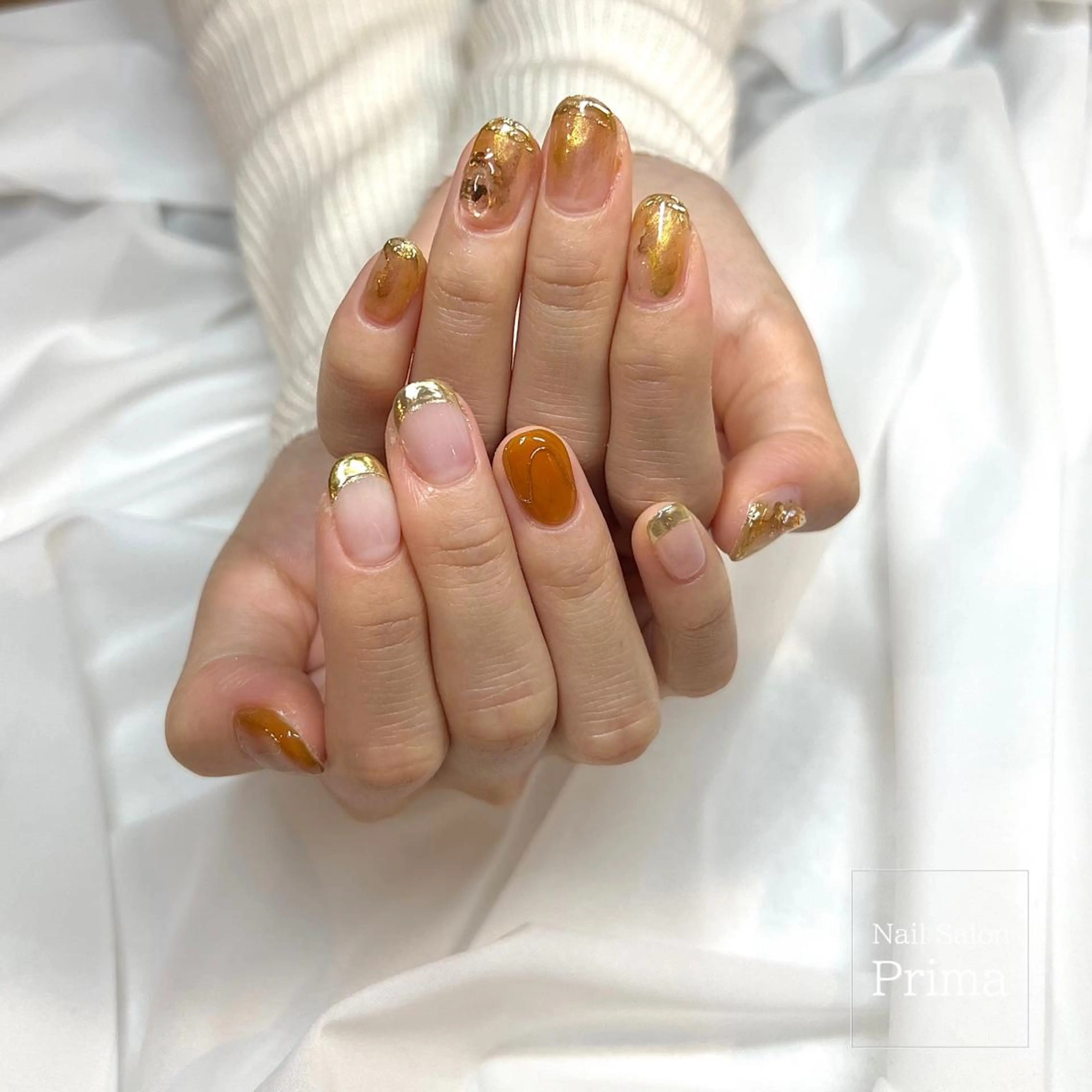 ミディアム ネイル SalonPrima Nail & Eyeのネイルデザイン