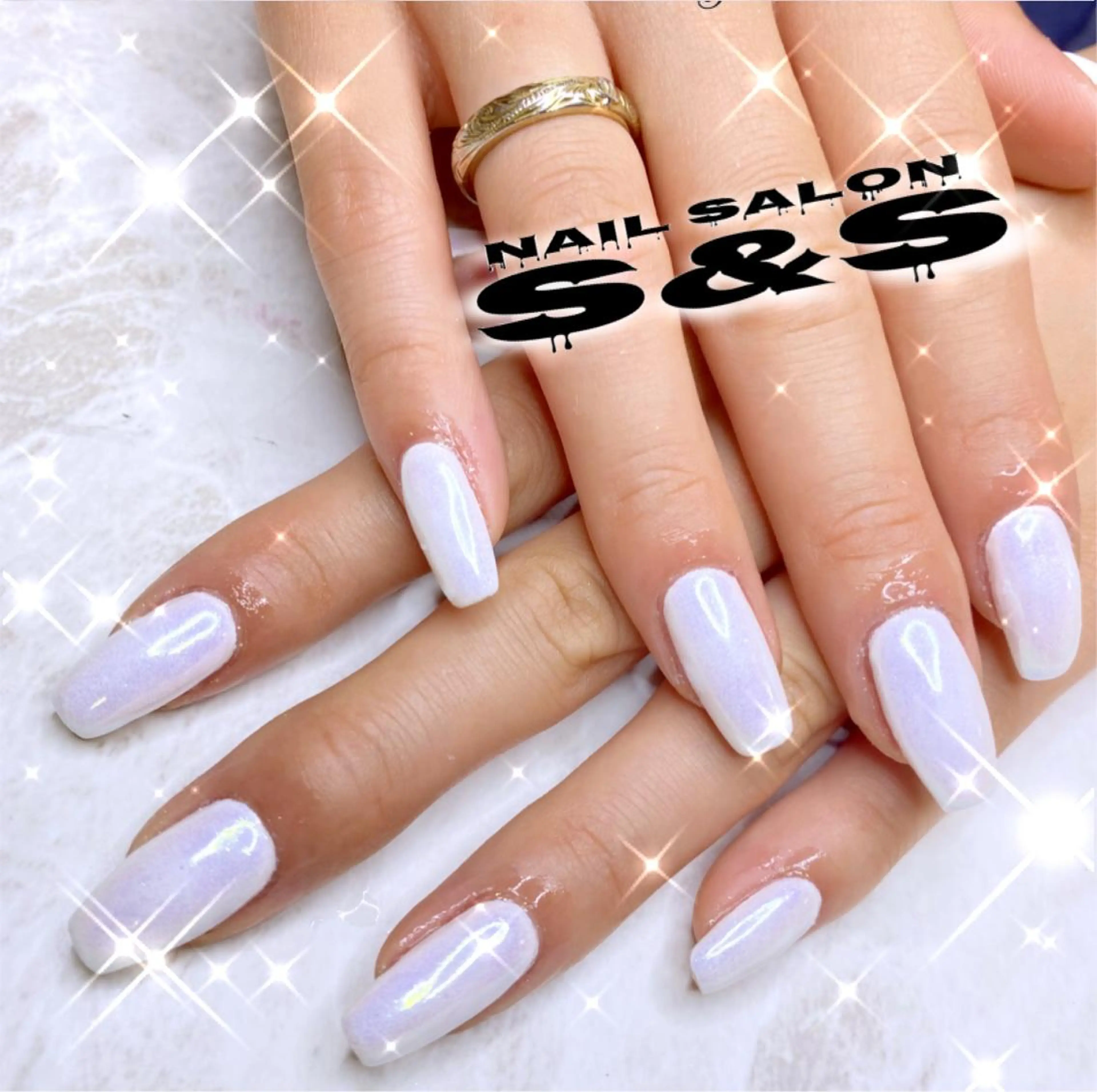 ネイル 長さ出し メンズネイル 持ち込み スカルプネイル S&S 村田小百合のネイルデザイン