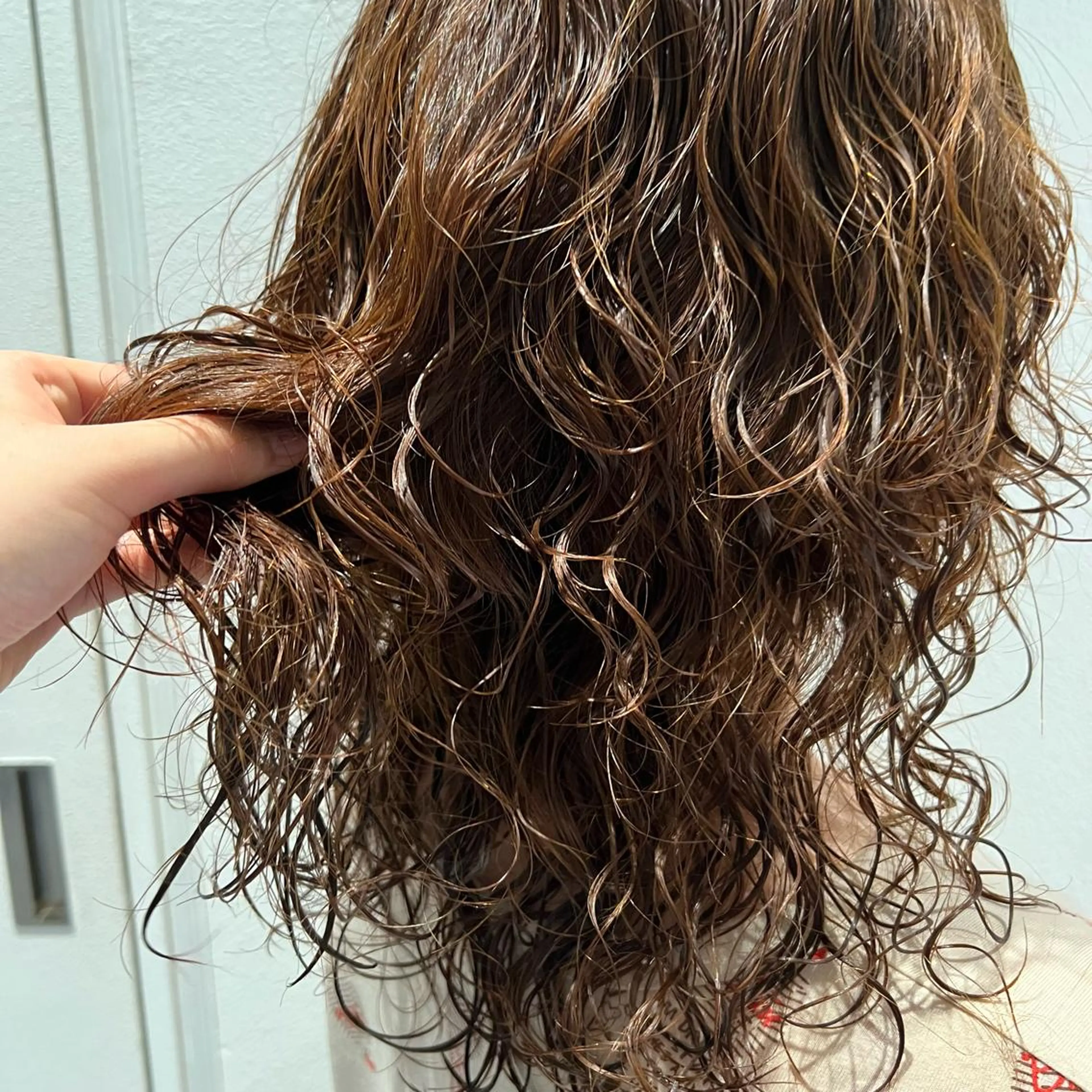 ミディアム パーマ ヘアアレンジ ミディアムパーマ ✨ショート・ボブ✨ 🌿‬宮脇 彩華🌿のヘアスタイル