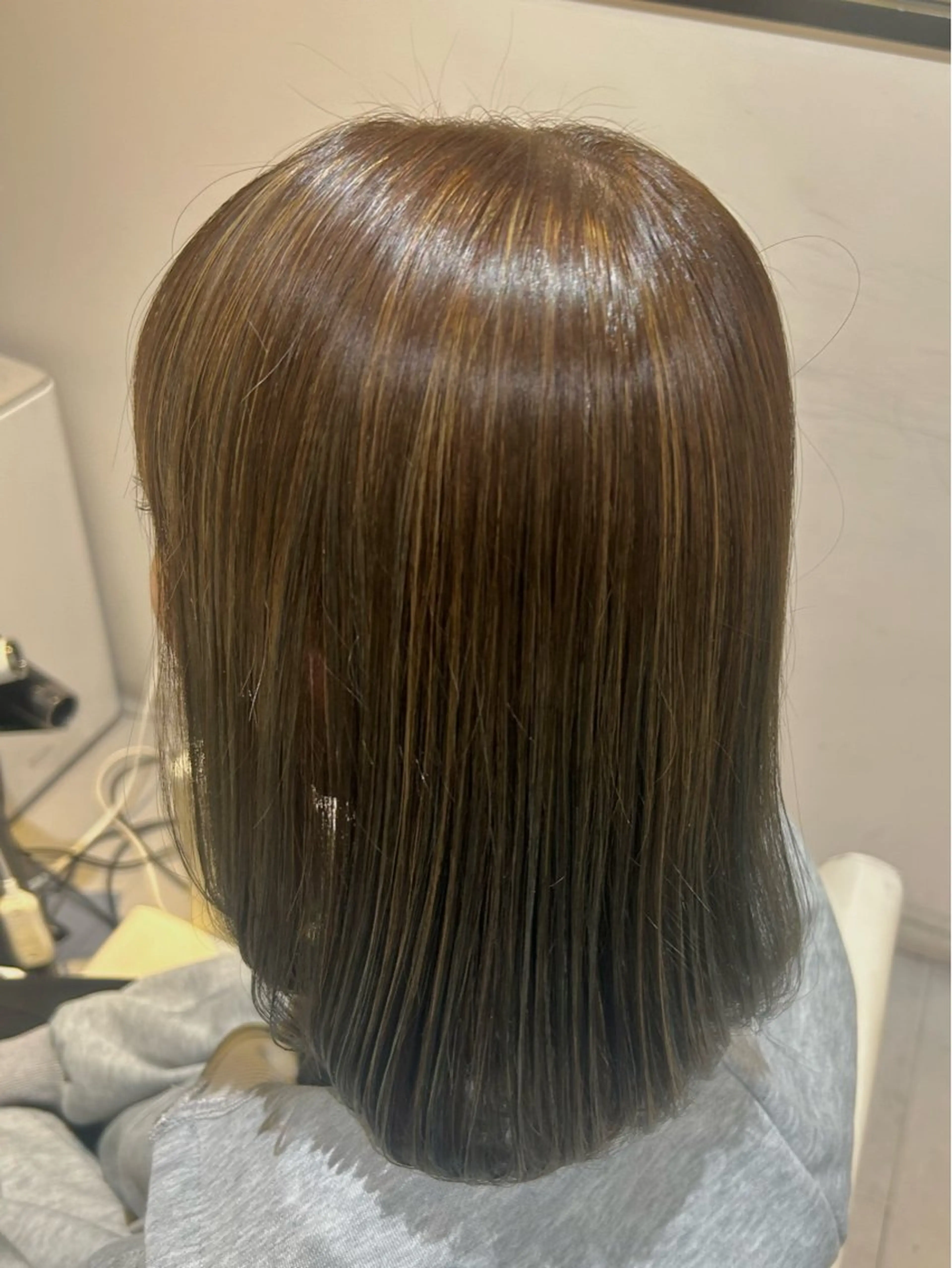 ミディアム 東大阪　布施 sharaのヘアスタイル