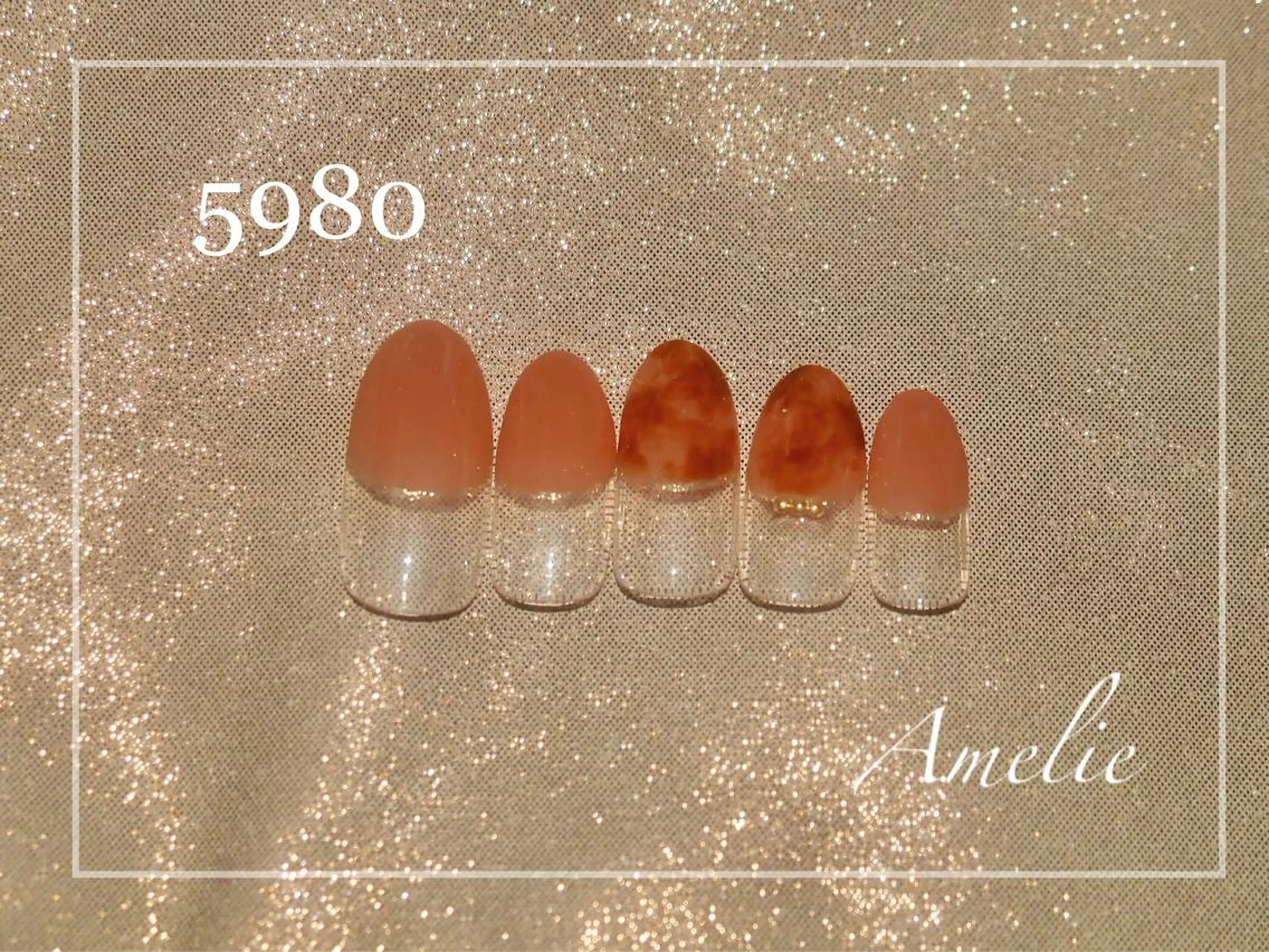 ネイル ハンドネイル いちじゅう あおいのネイルデザイン