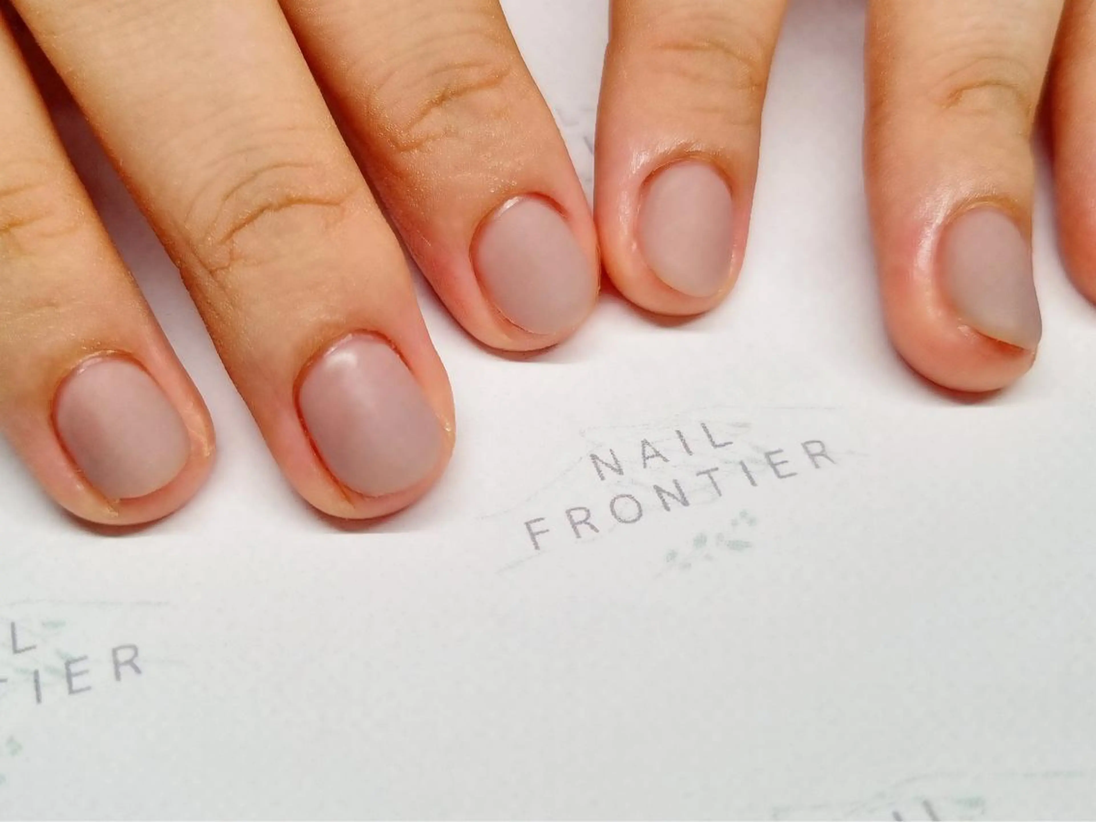 ネイル マットネイル ワンカラーネイル 吉祥寺🌟 ネイルフロンティアのネイルデザイン