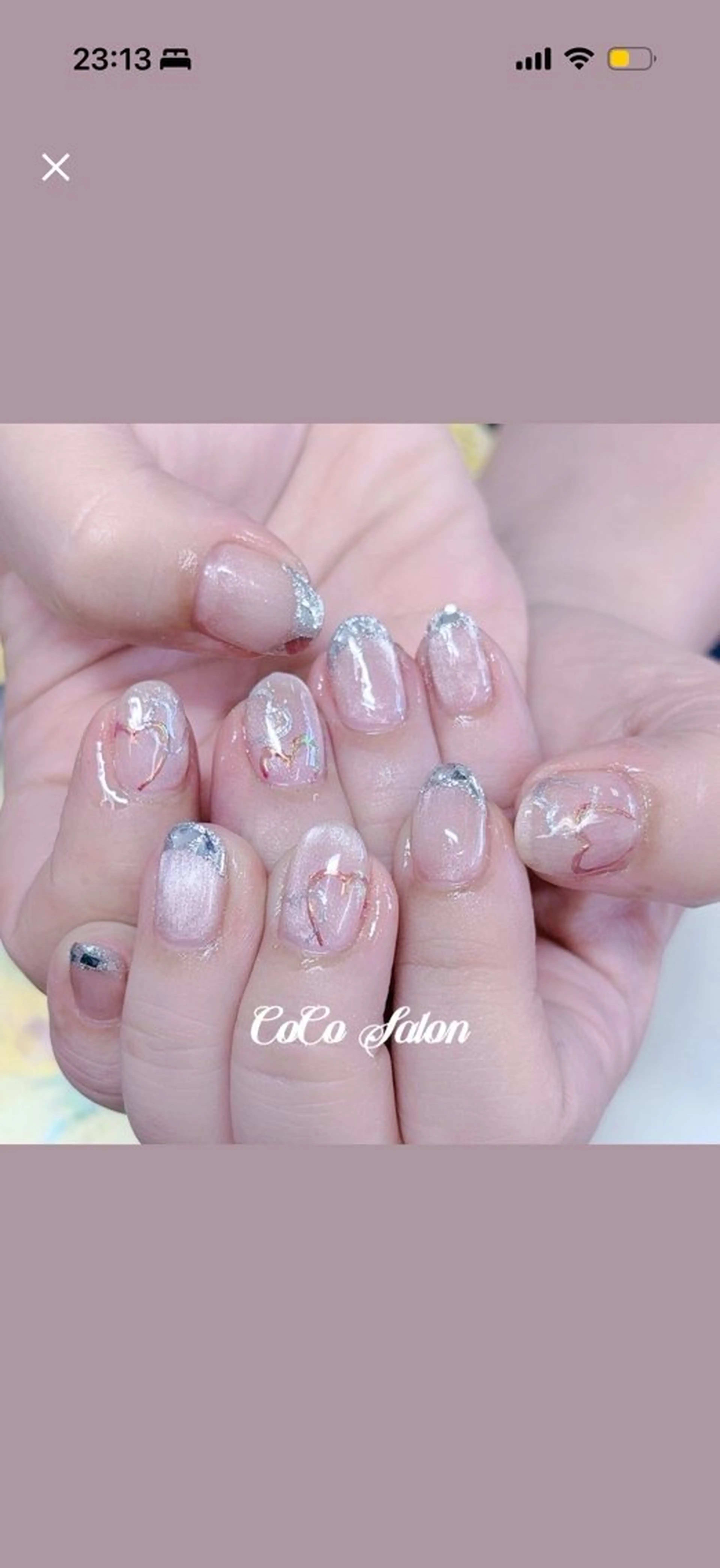 ネイル ハンドネイル CoCoSalon ネイル/まつ毛予約のネイルデザイン