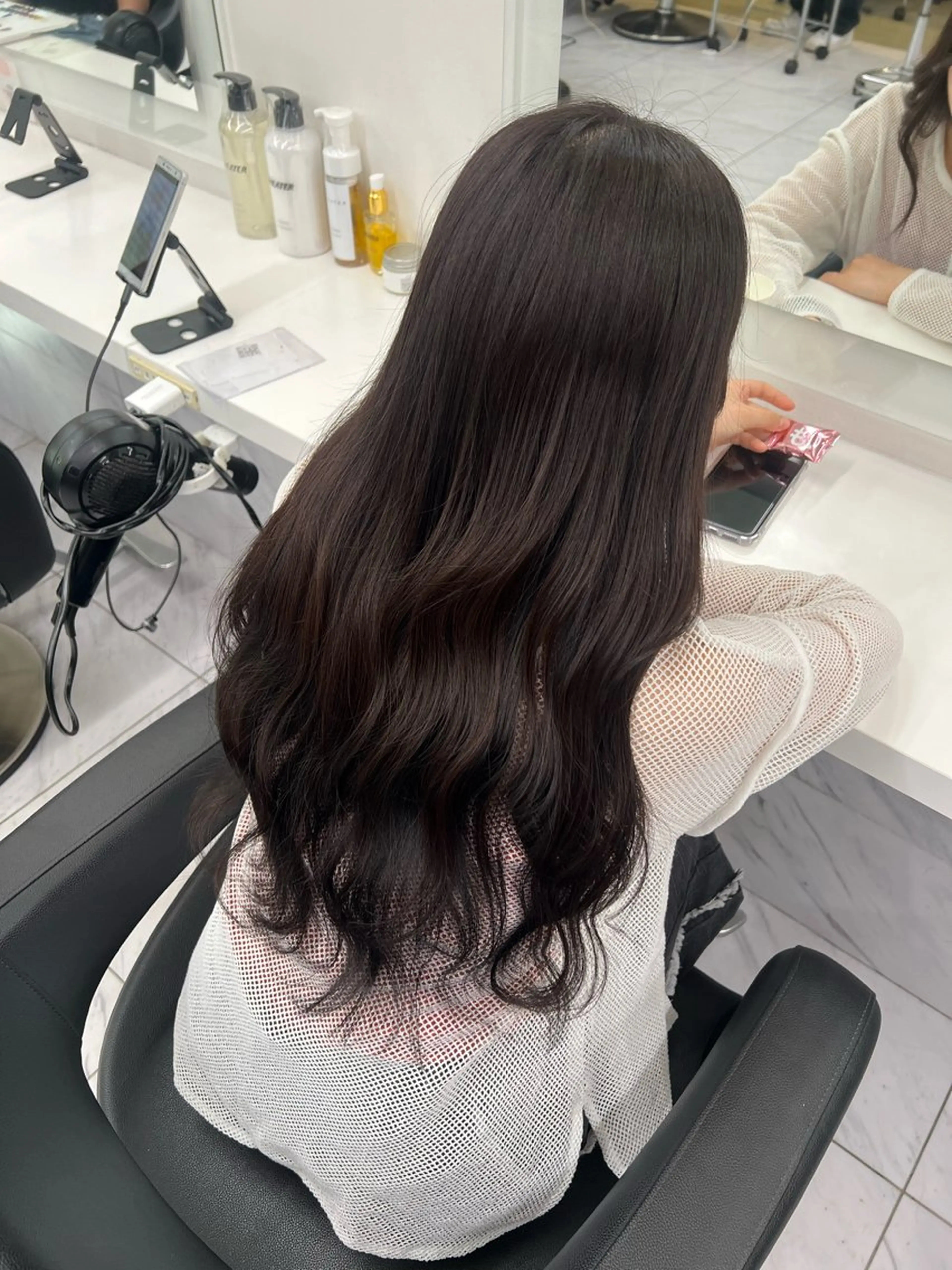 ロング カラー 韓国レイヤーカット /REIのヘアスタイル