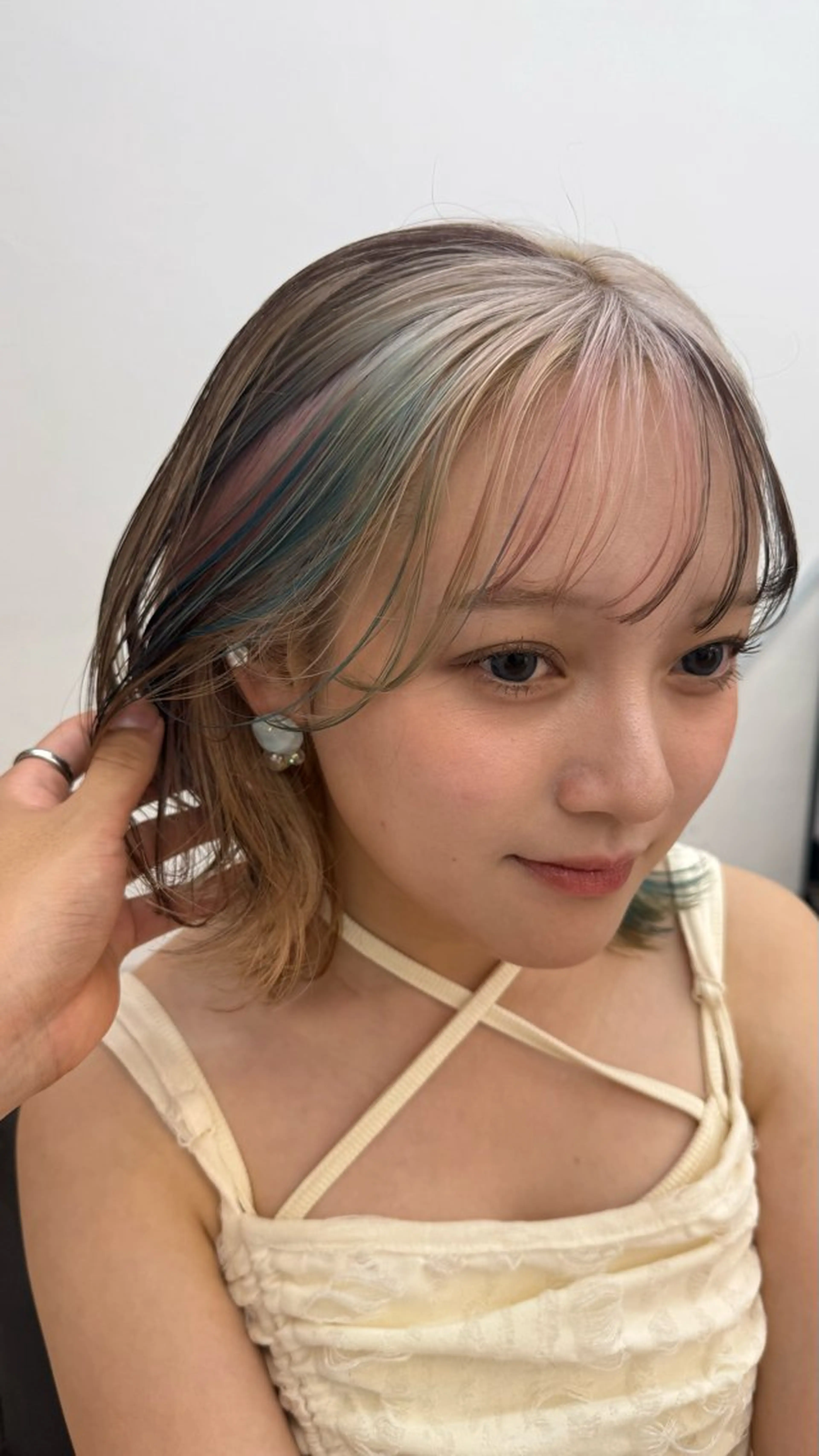 カラー 佐古 遼太のヘアスタイル