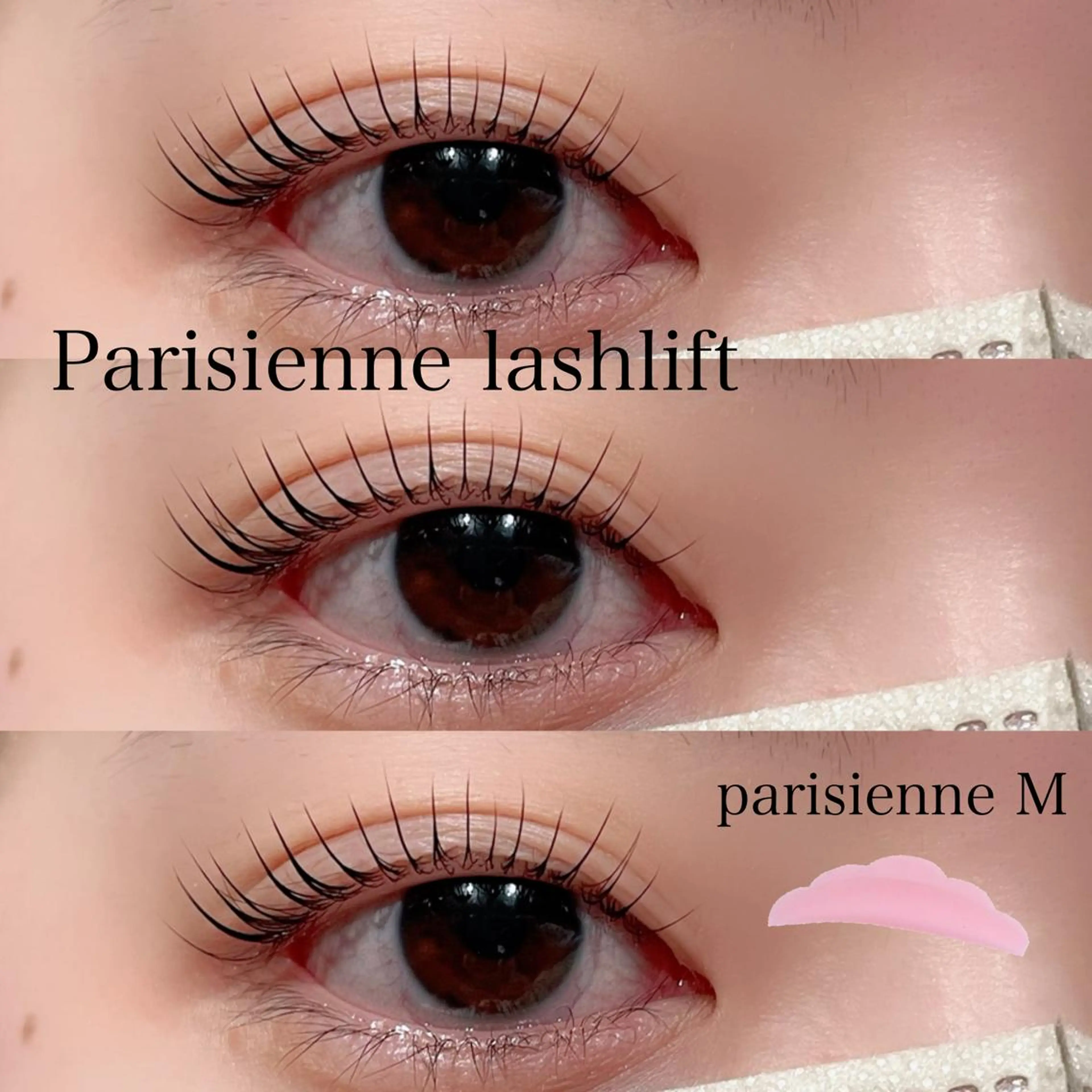 マツエク・マツパ パリジェンヌラッシュリフト マツパ Ayaka 【パリジェンヌ】のマツエク・マツパデザイン