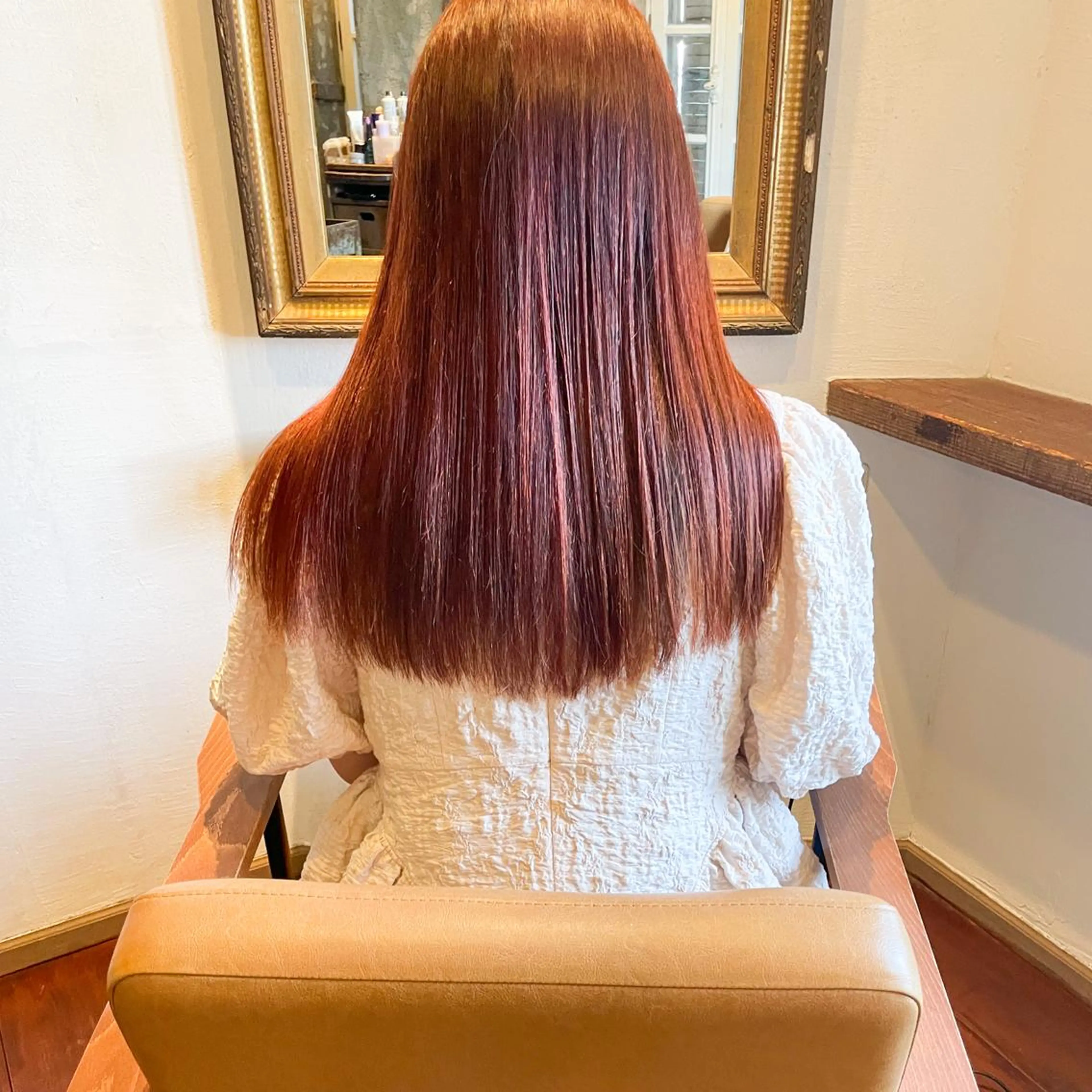 セミロング gram岡崎南 KYOKOのヘアスタイル