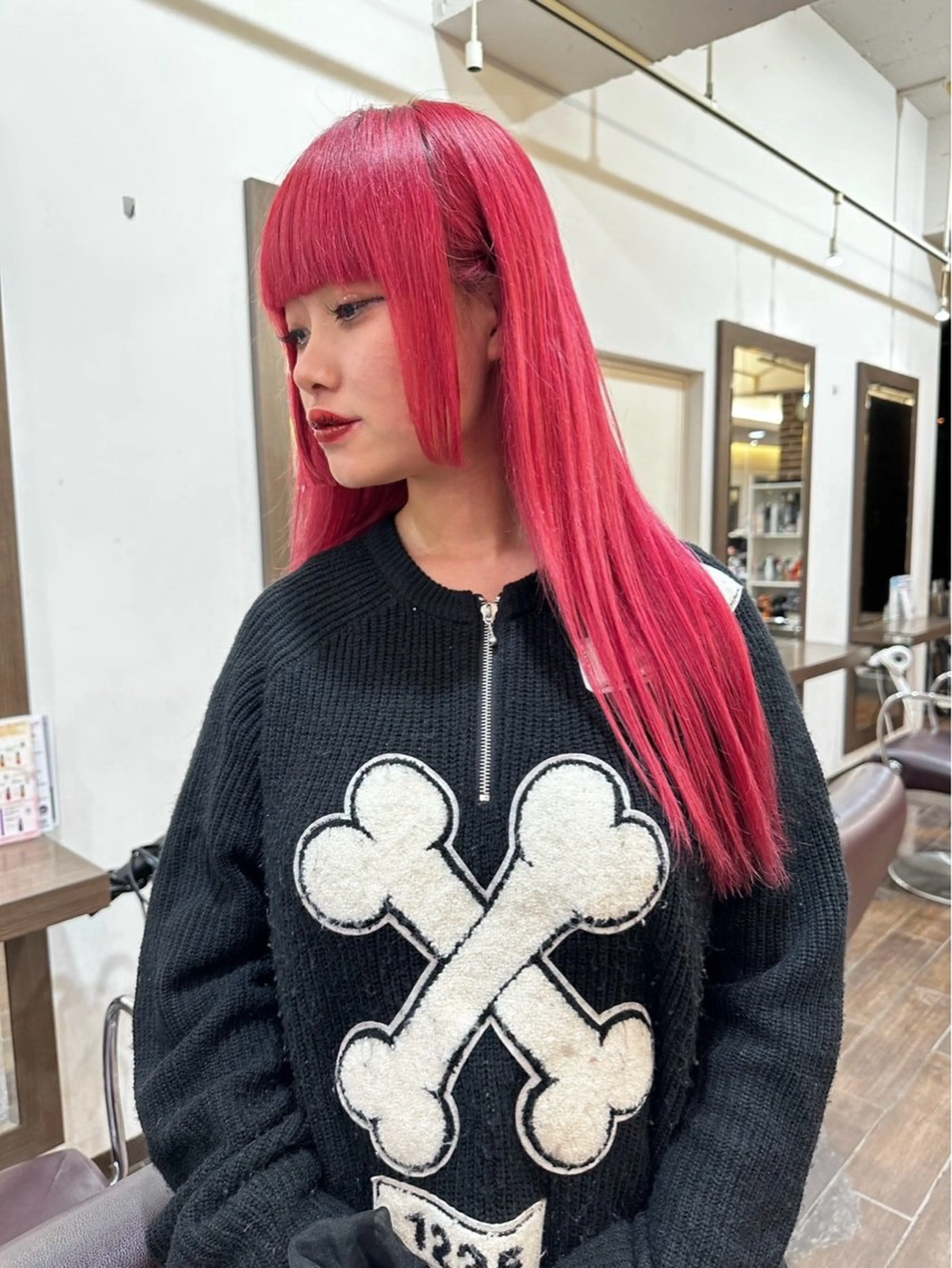 ロング カラー ヘアカラー トリートメント ヘッドスパ 似合わせカット/ネイ ル/🌺ココネ🌺のヘアスタイル